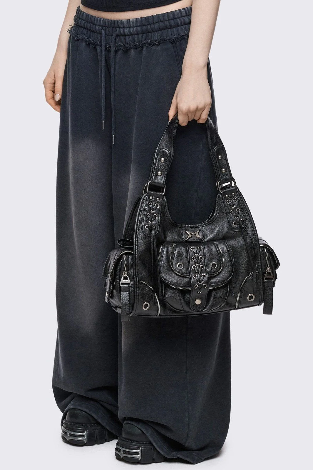 Jules Vegan Leather Shoulder Bag
