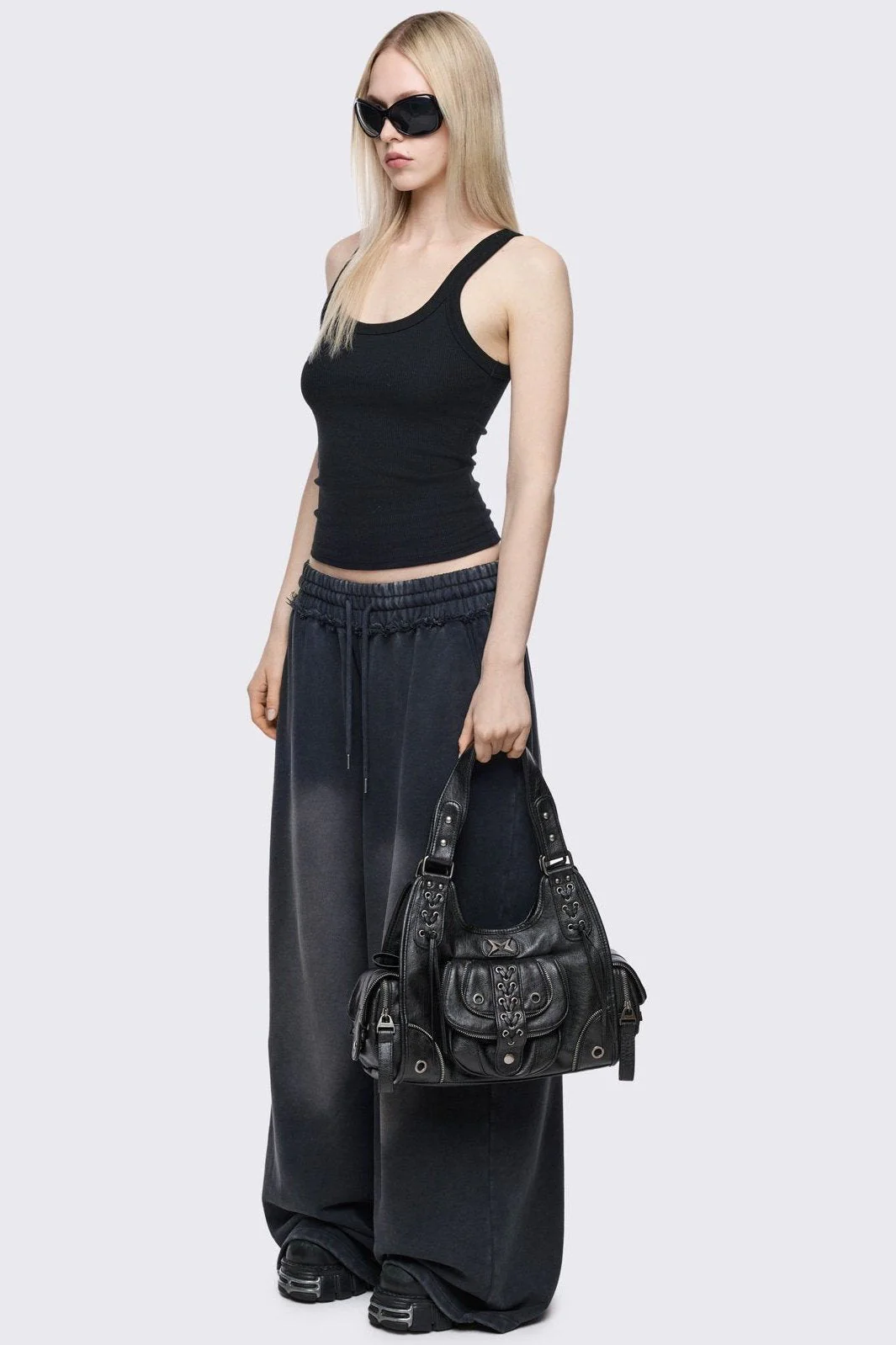 Jules Vegan Leather Shoulder Bag