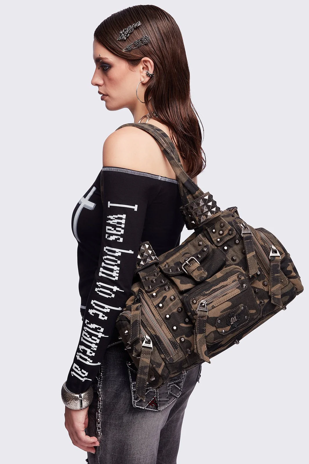 Myrrh Camo Shoulder Bag