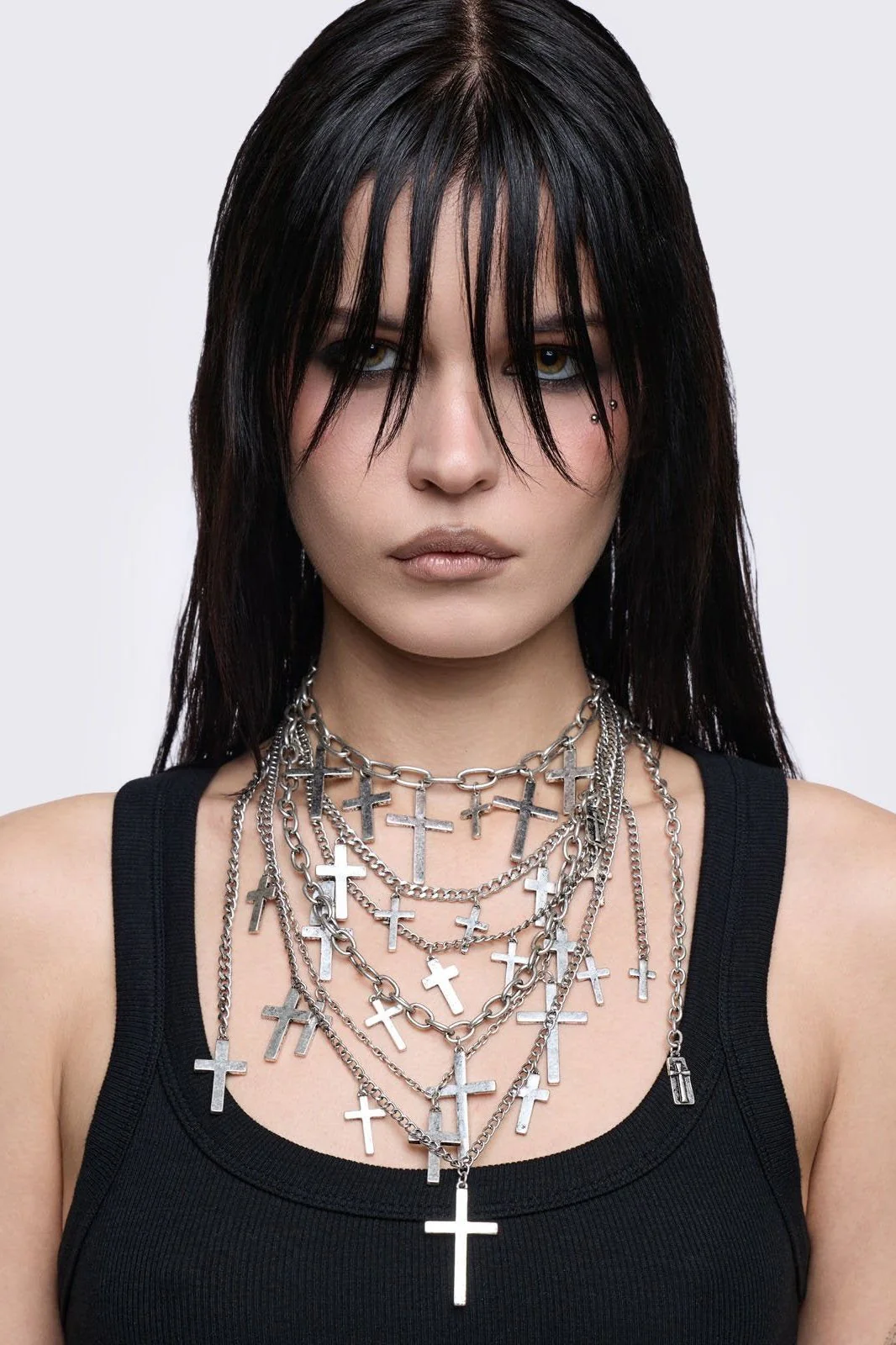 Holy Hell Layered Necklace