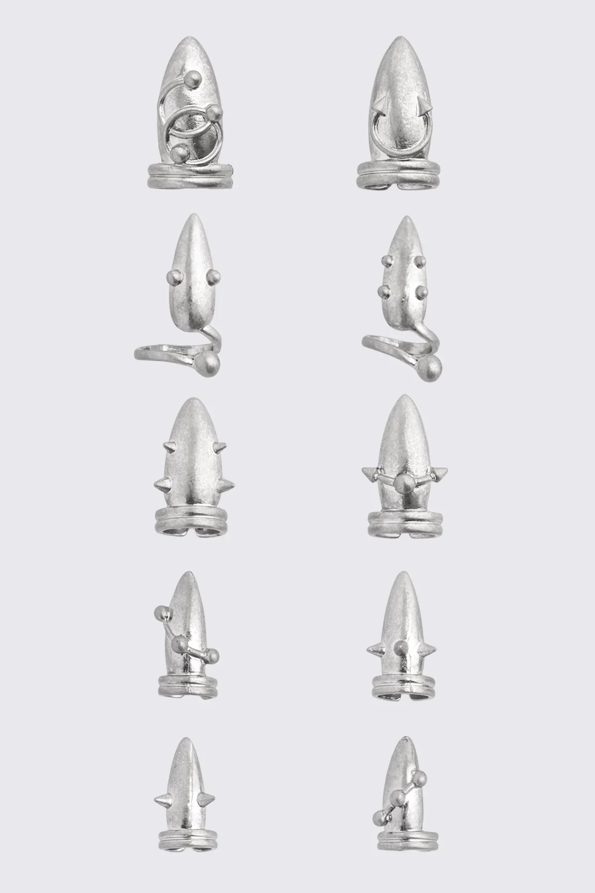 Vicious Nail Ring Set