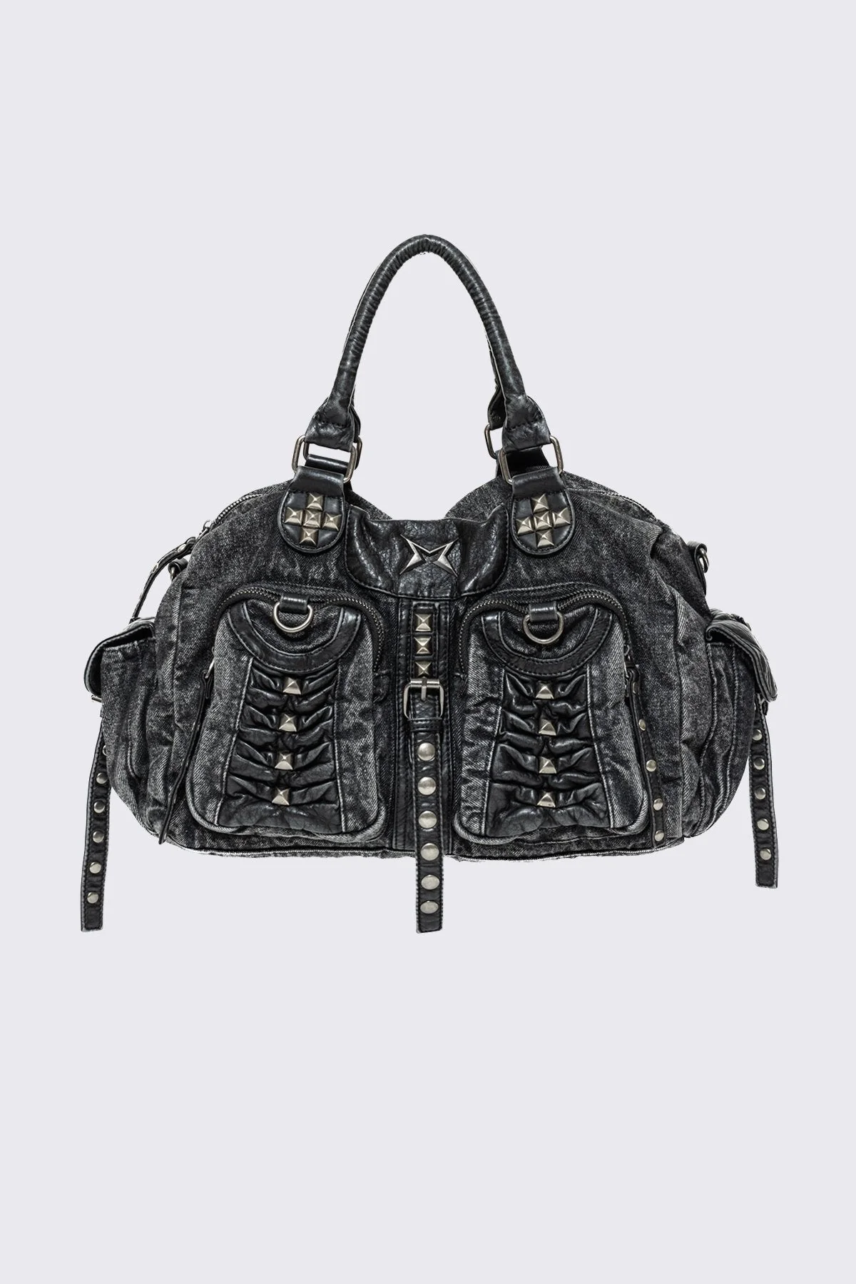 Vicious Denim Shoulder Bag