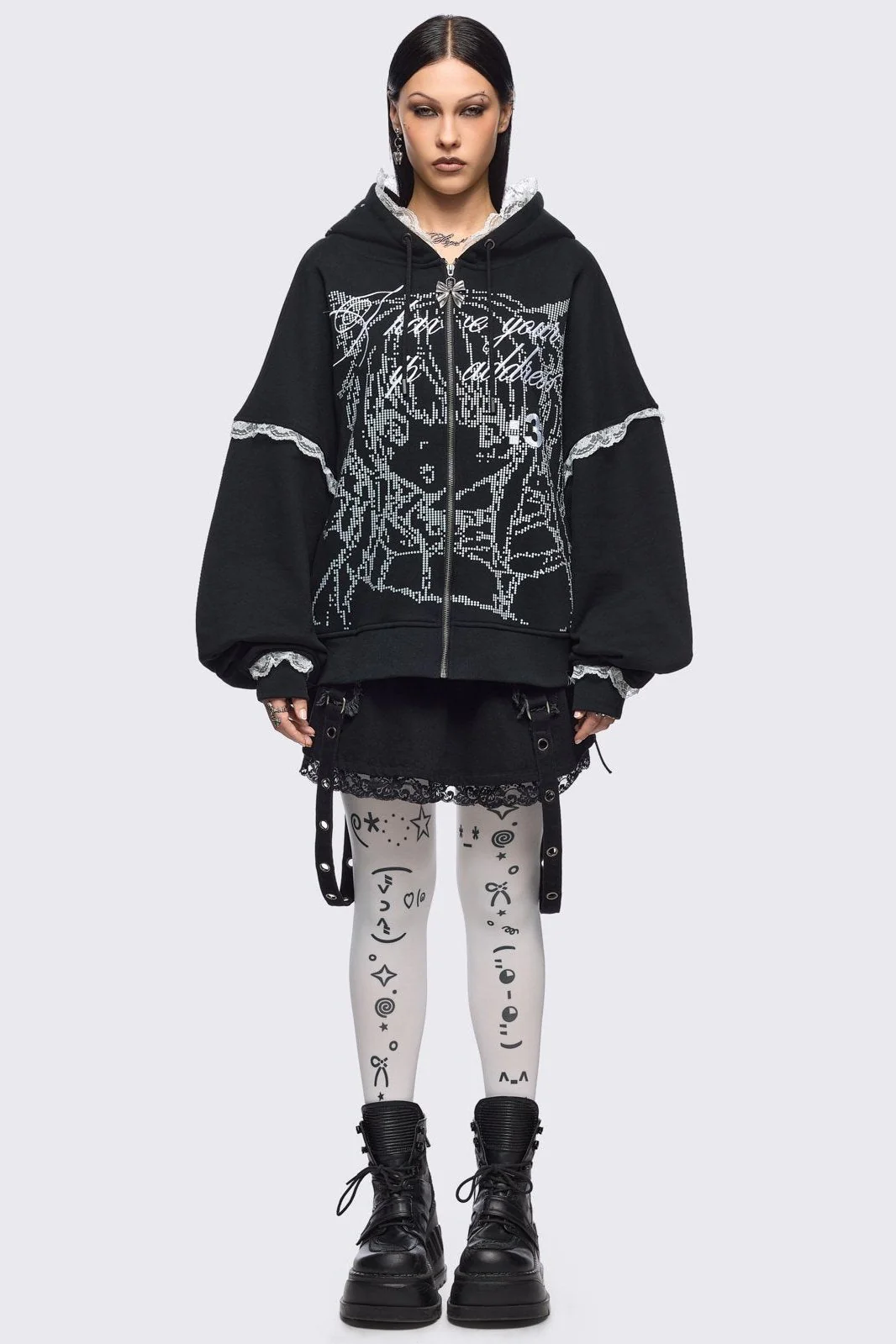 TXT Me Later Tights