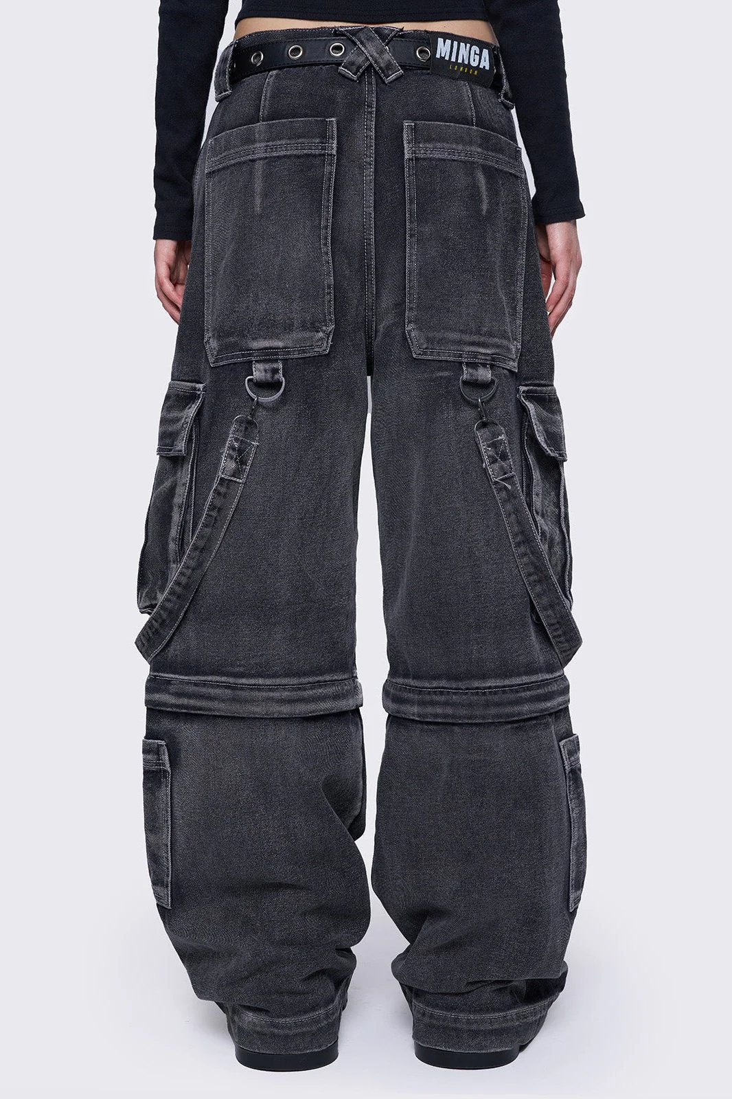 Trek Grey Cargo Jeans