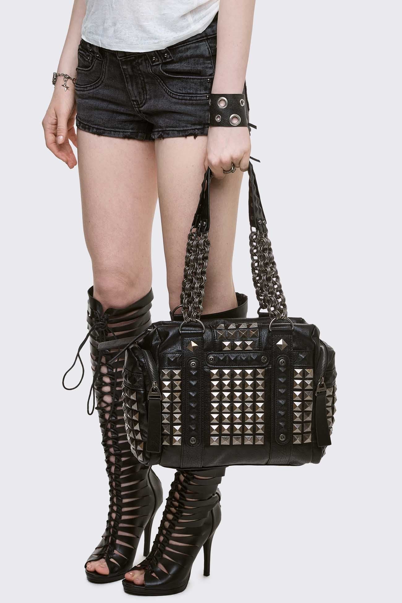Ruthless Vegan Leather Shoulder Bag