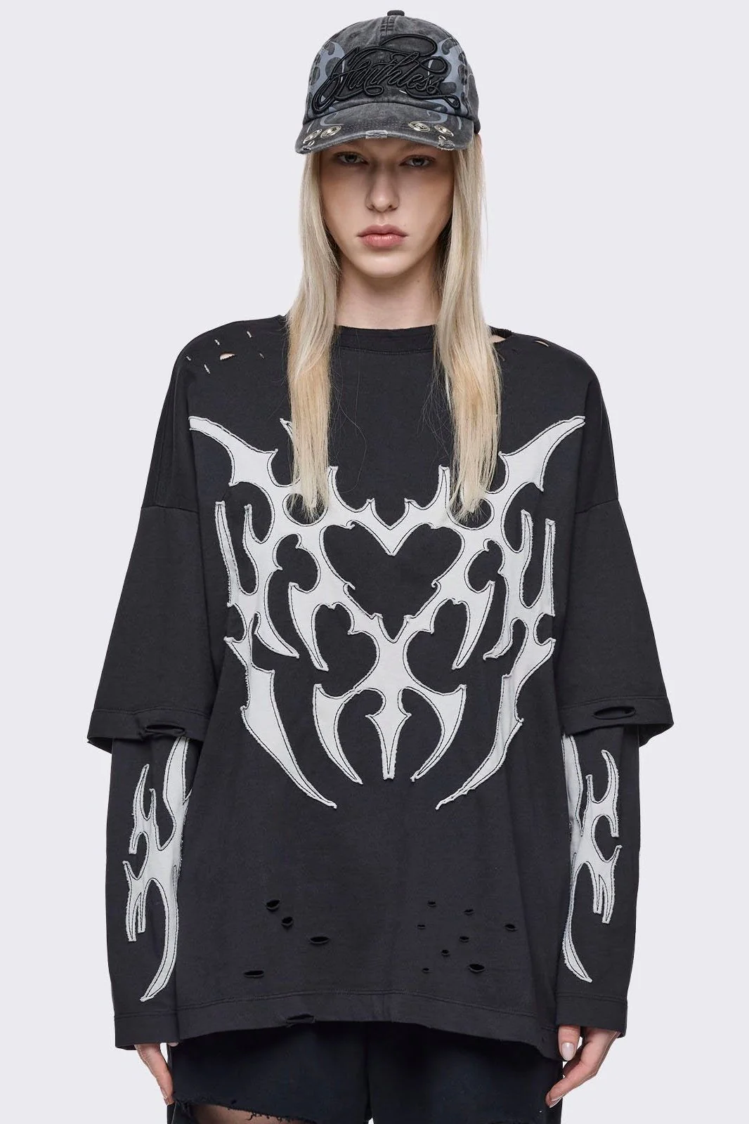 1255-luvx-black-layered-t-shirt-1.webp Luvx Black Layered T-Shirt
