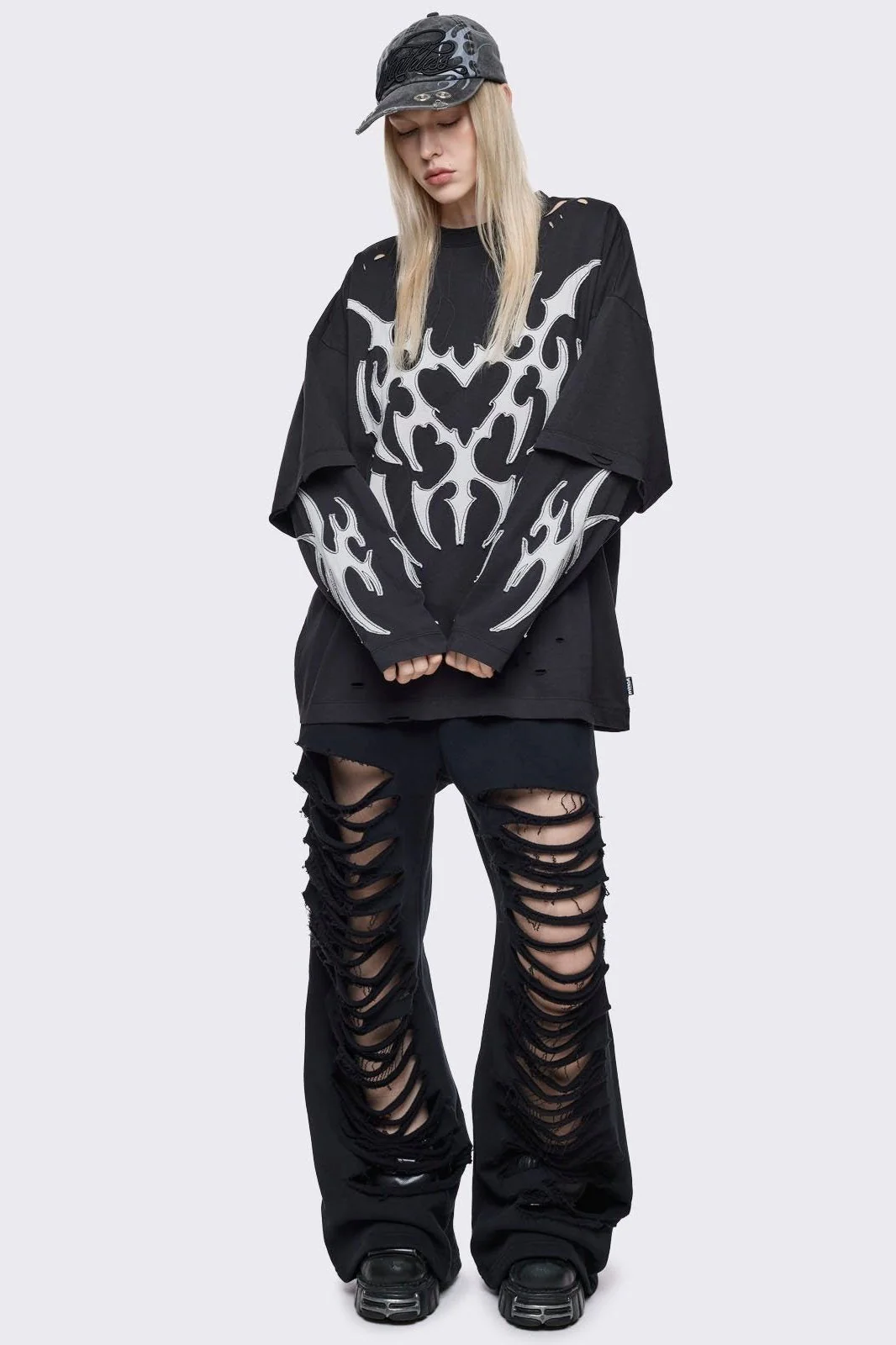 1255-luvx-black-layered-t-shirt-4.webp Luvx Black Layered T-Shirt