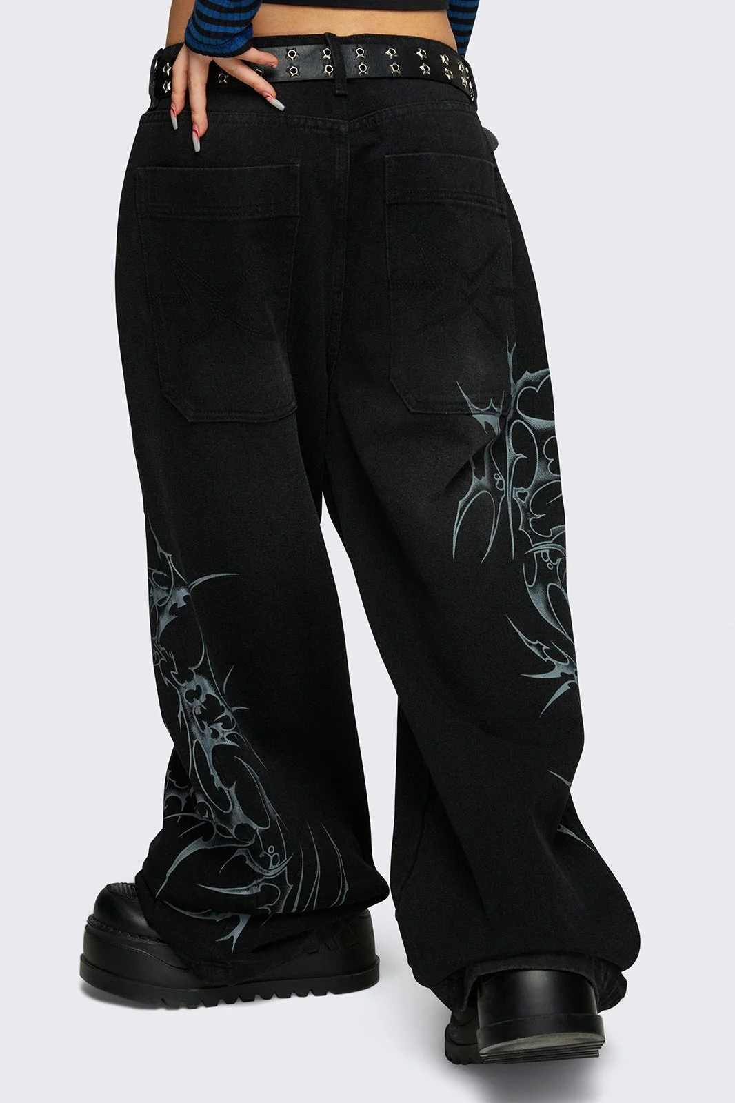 Blaze Graphic Baggy Jeans