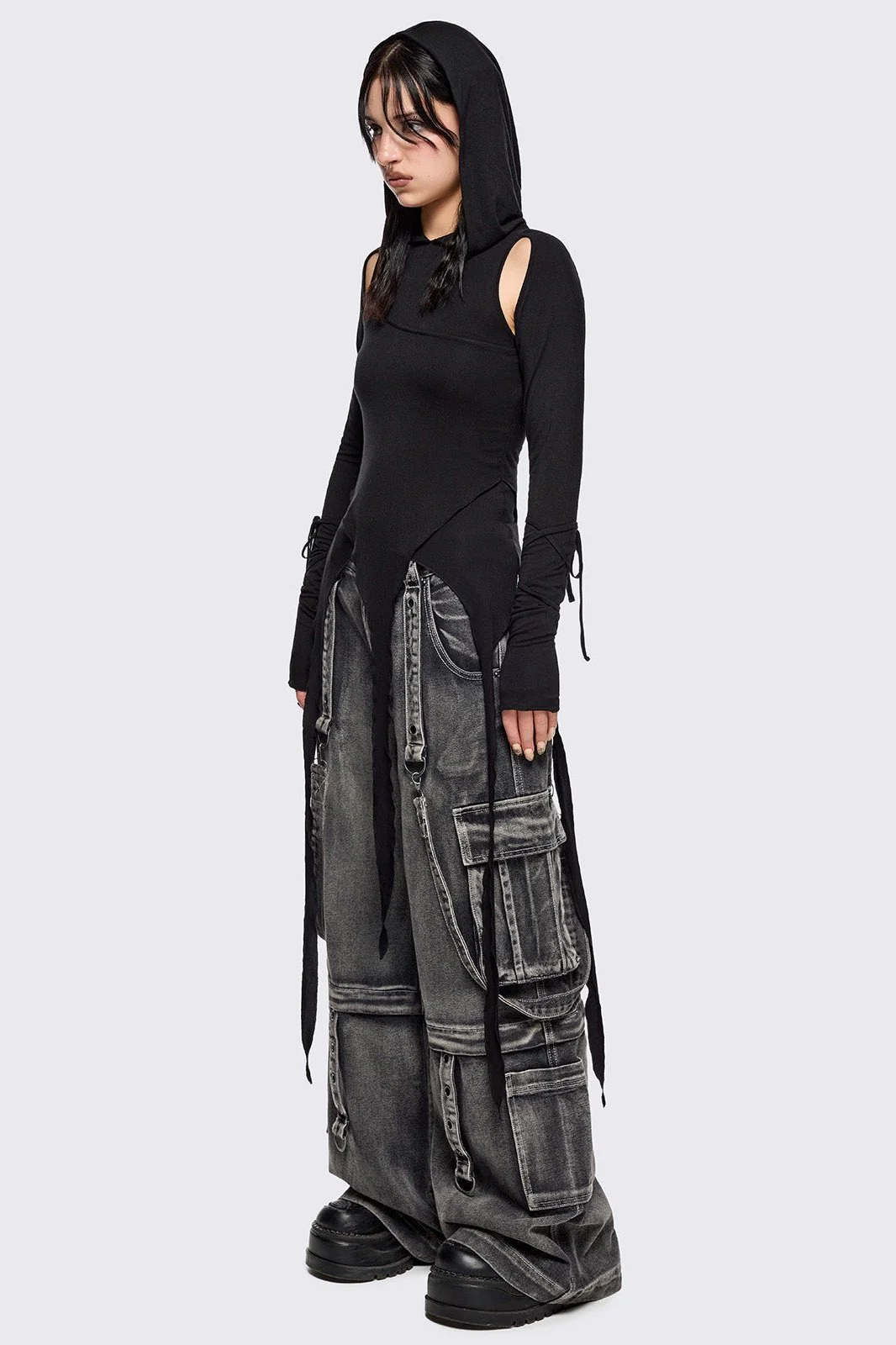 1301-klyx-cut-out-hooded-top-4.webp Klyx Cut-Out Hooded Top