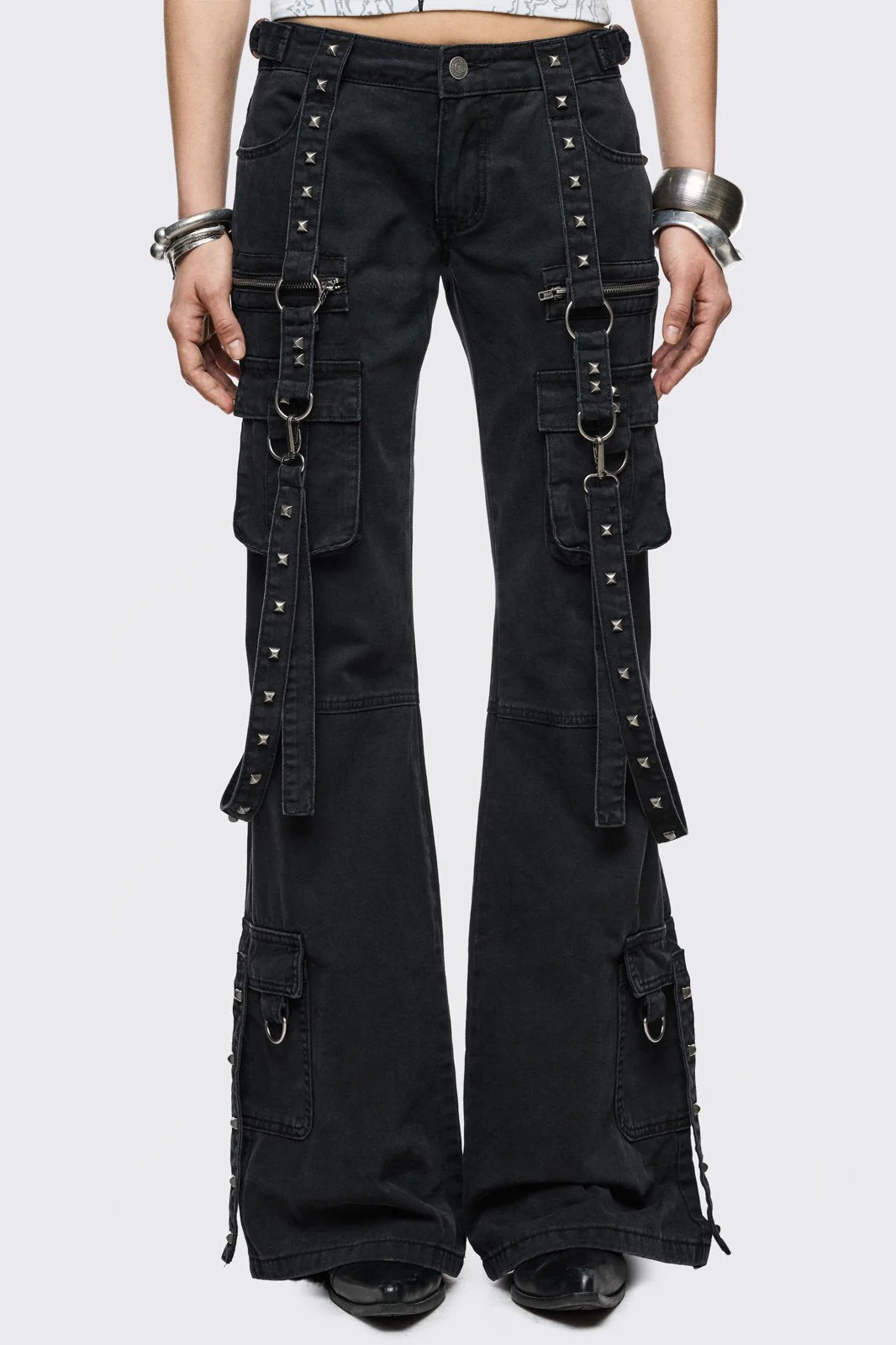 Bruise Flared Jeans