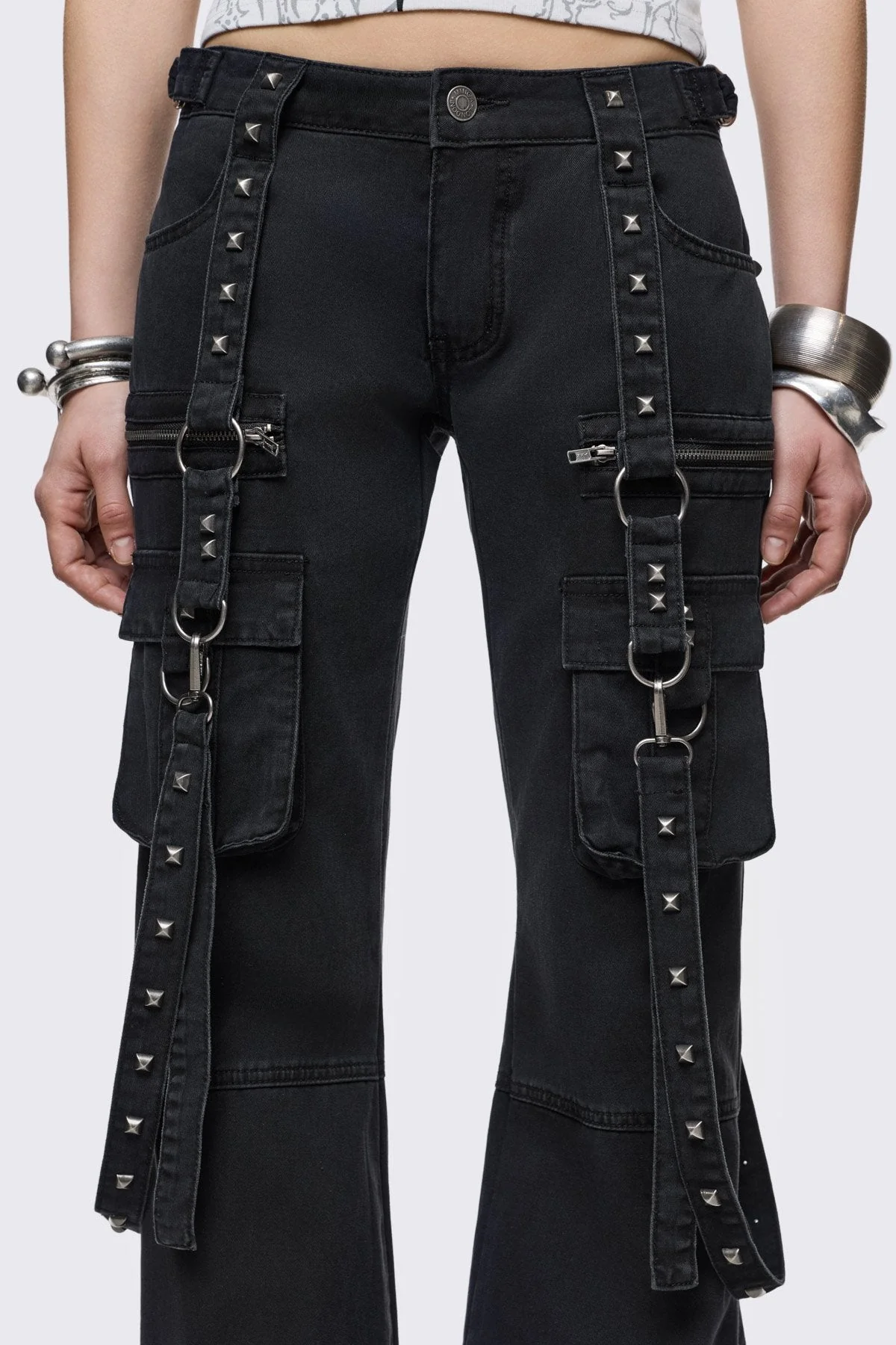 Bruise Flared Jeans