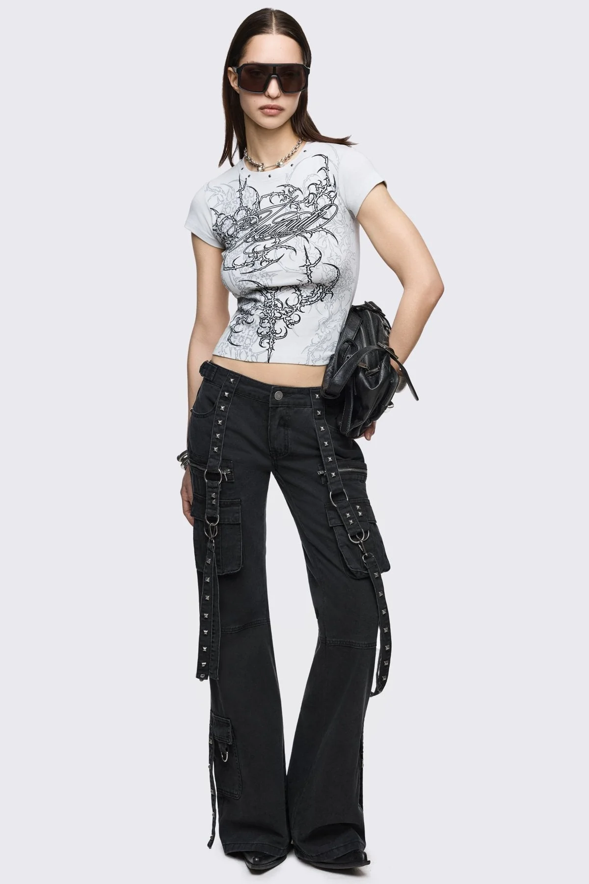 Bruise Flared Jeans