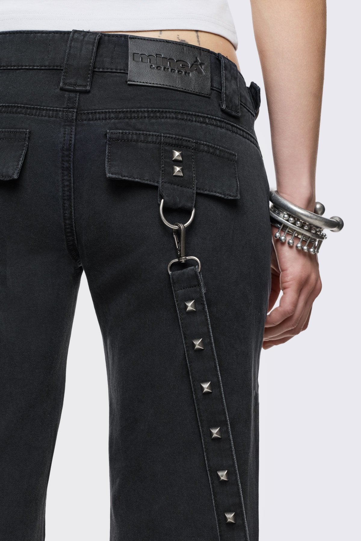 Bruise Flared Jeans