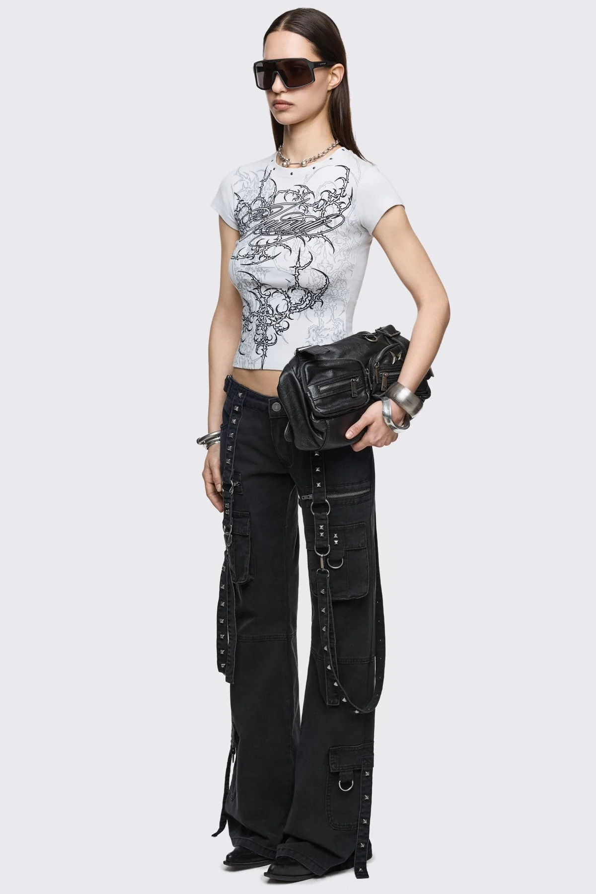 Bruise Flared Jeans