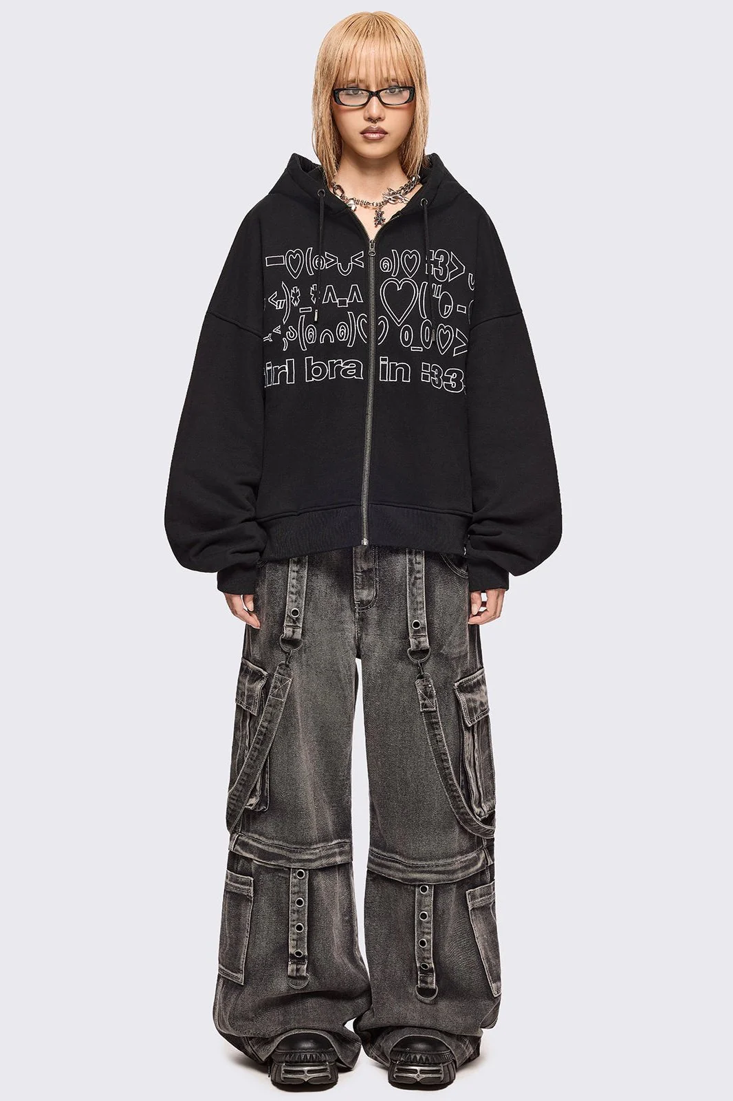 1479-girl-brain-zip-up-hoodie-4.webp Girl Brain Zip Up Hoodie