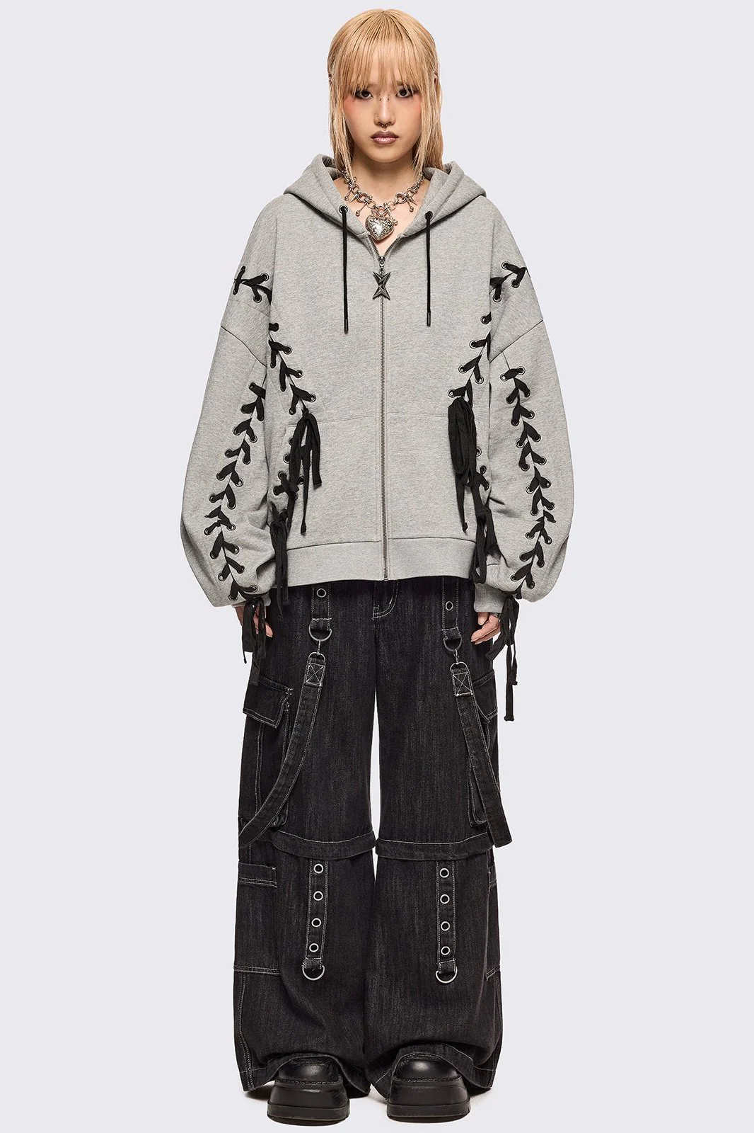 1497-mia-grey-zip-up-hoodie-2.webp Mia Grey Zip Up Hoodie