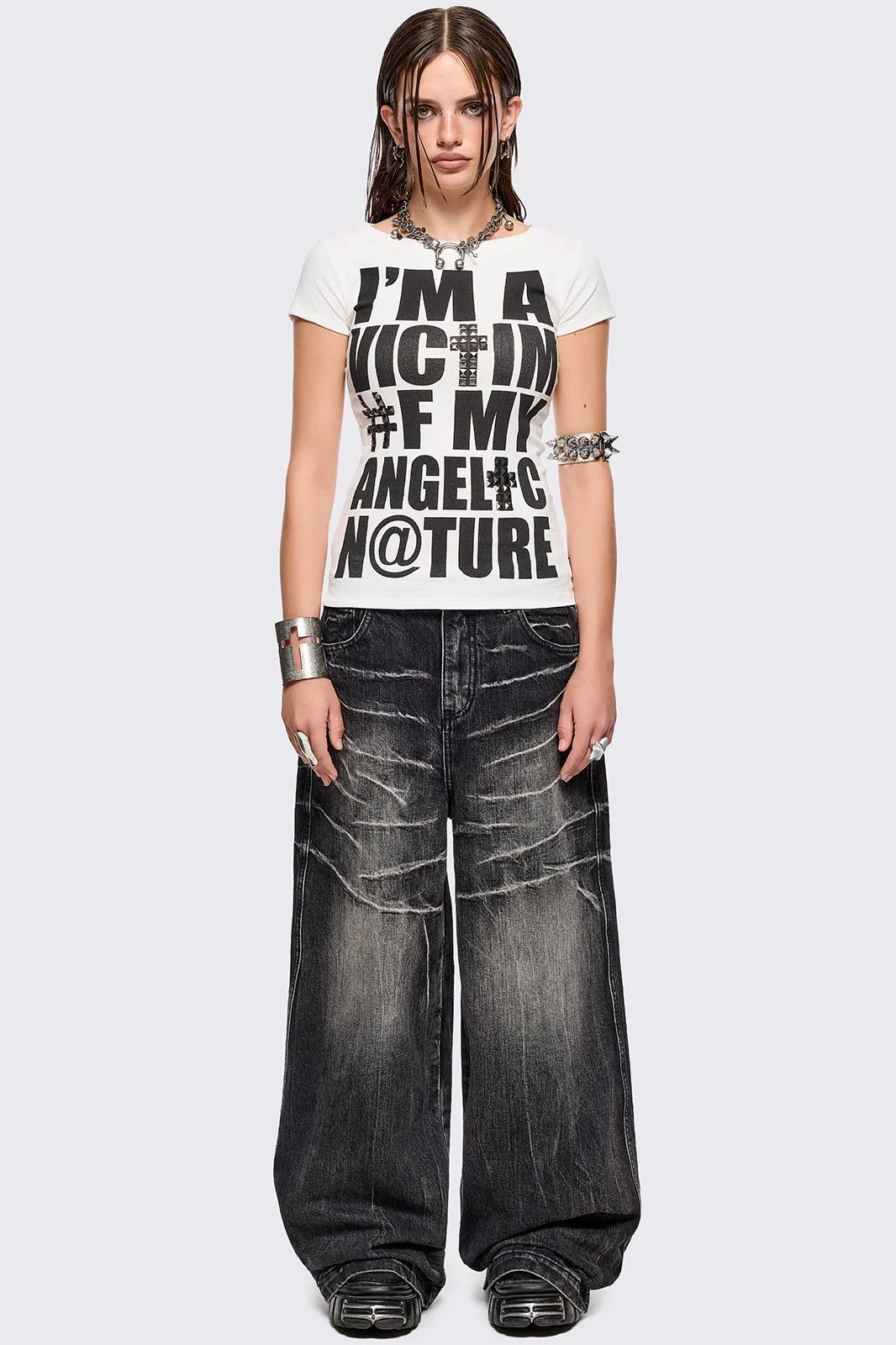 1531-volt-black-baggy-jeans-2.webp Volt Black Baggy Jeans
