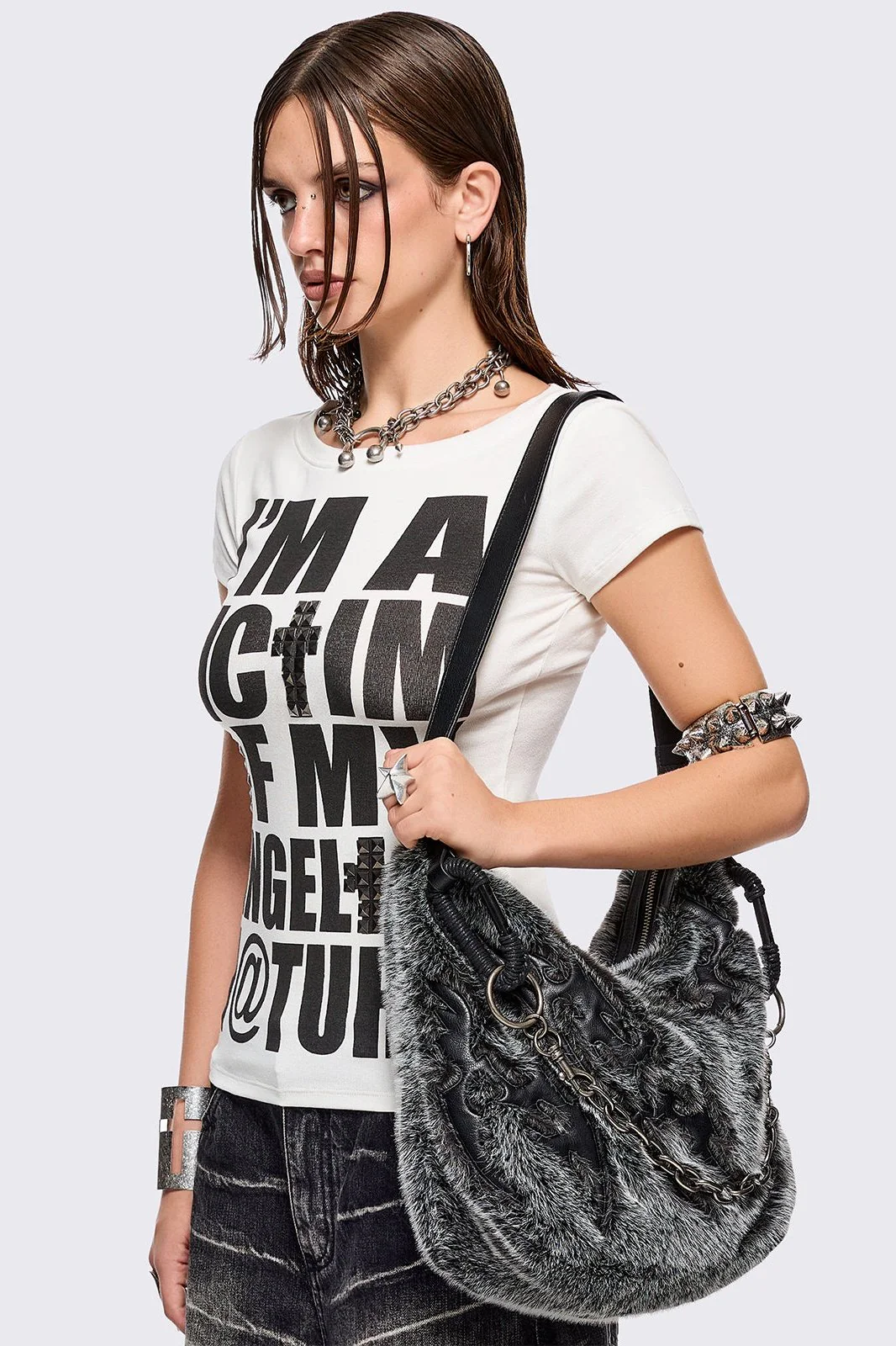 1540-ink-furry-shoulder-bag-1.webp Ink Furry Shoulder Bag