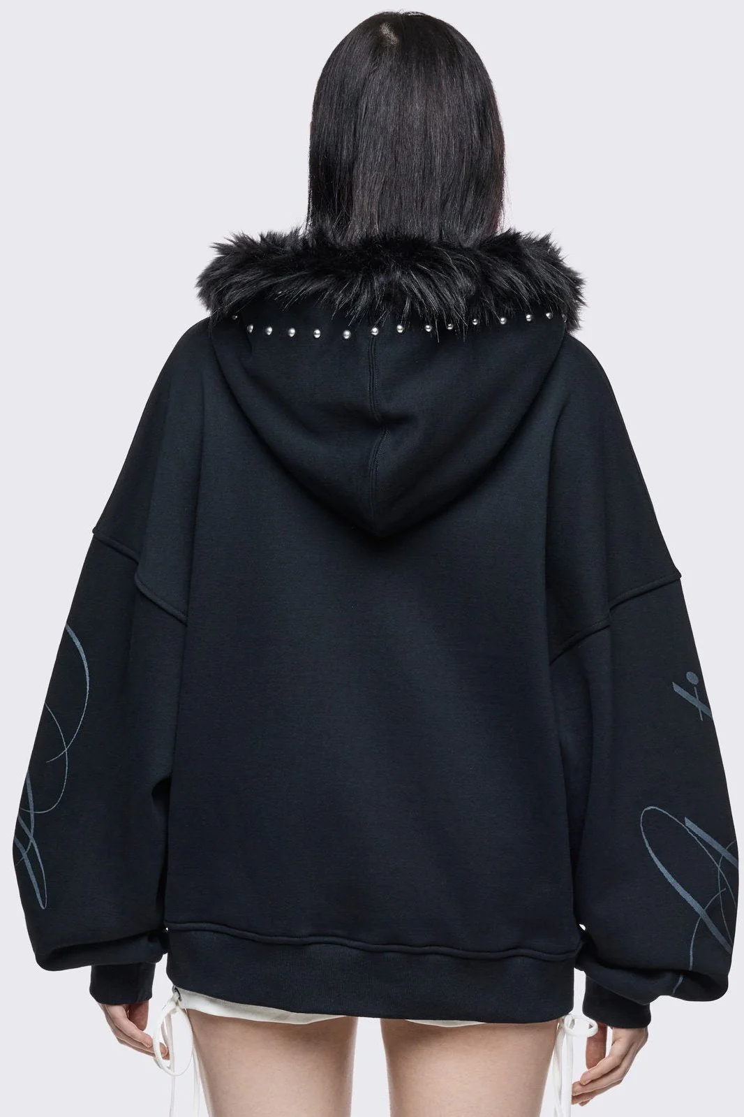 Divine Trouble Zip Up Hoodie