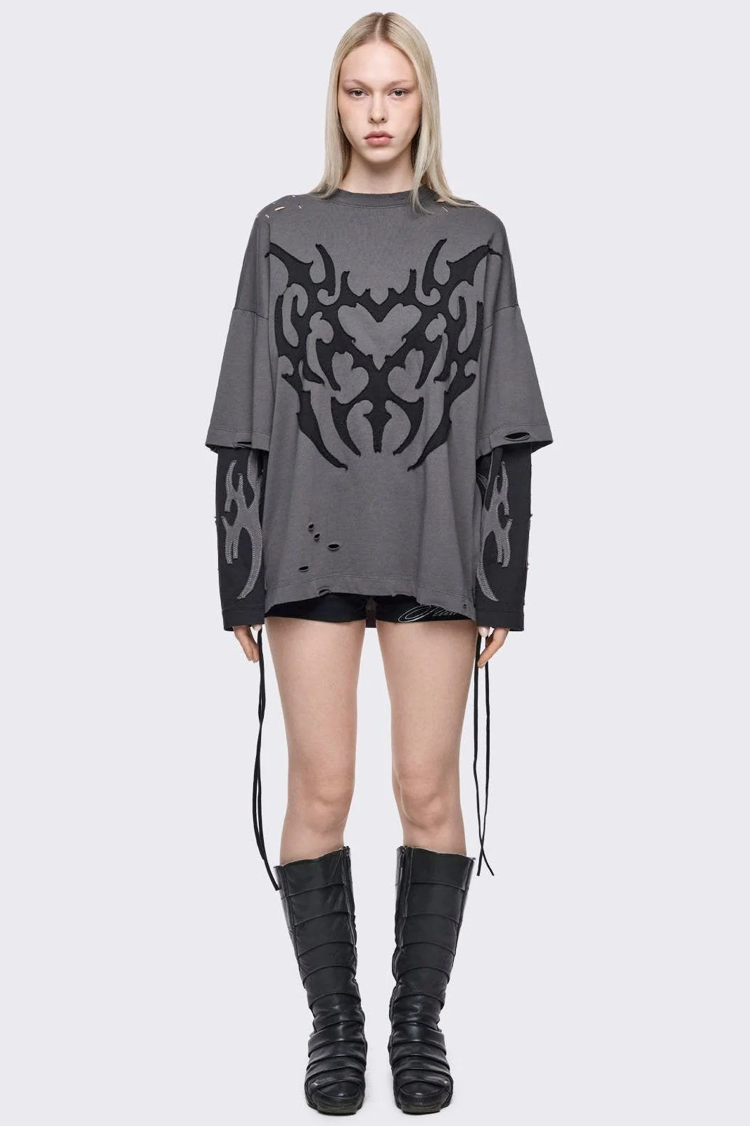 1626-luvx-grey-layered-t-shirt-2.webp Luvx Grey Layered T-Shirt