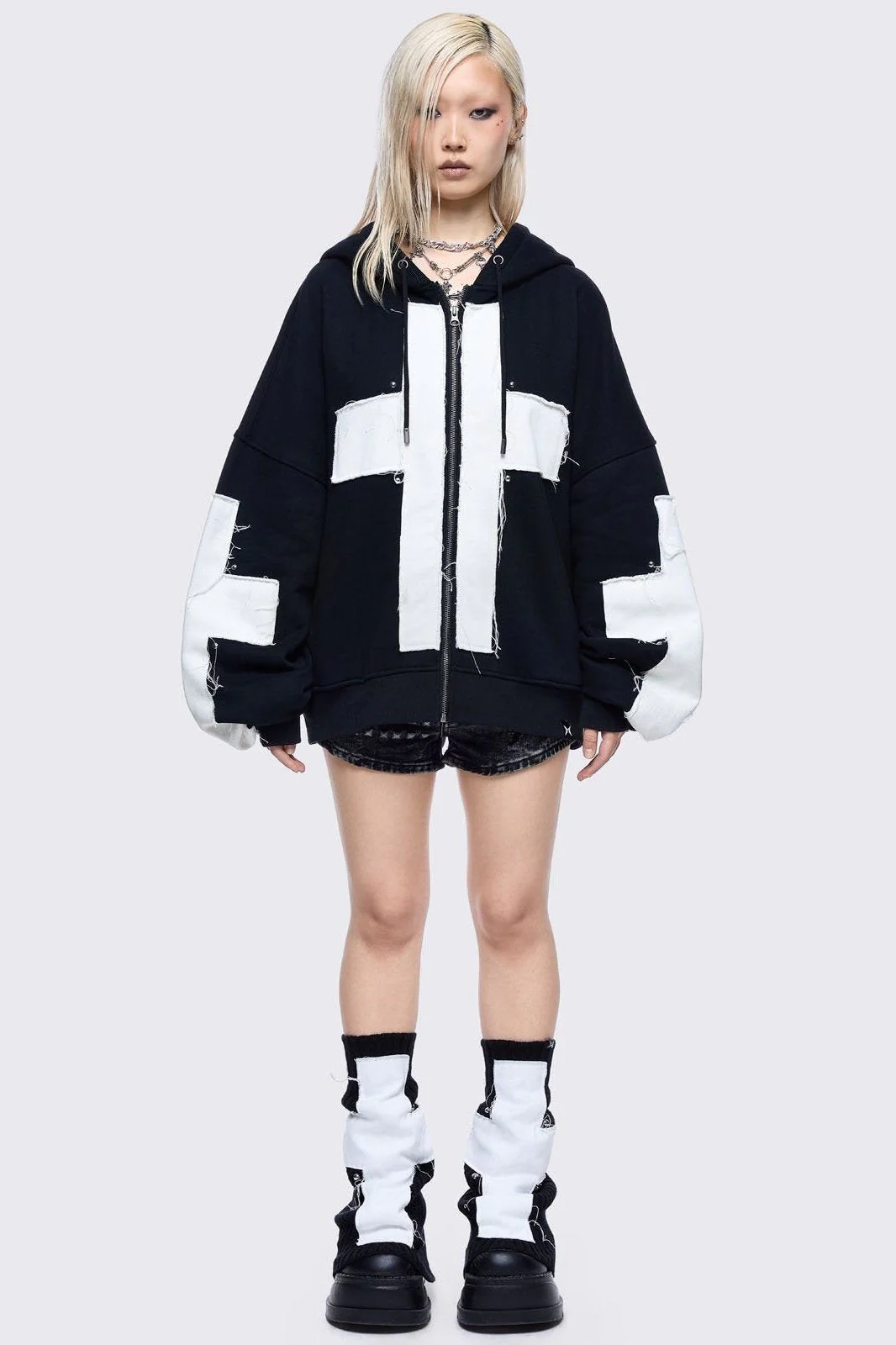 Blessed & Broken Zip Up Hoodie