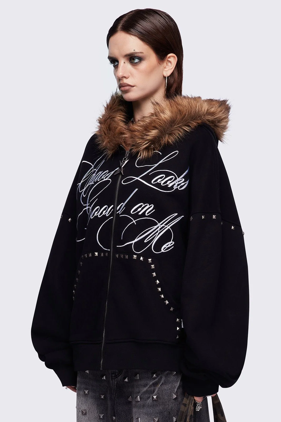 1874-chaotic-self-zip-up-hoodie-3.webp Chaotic Self Zip Up Hoodie