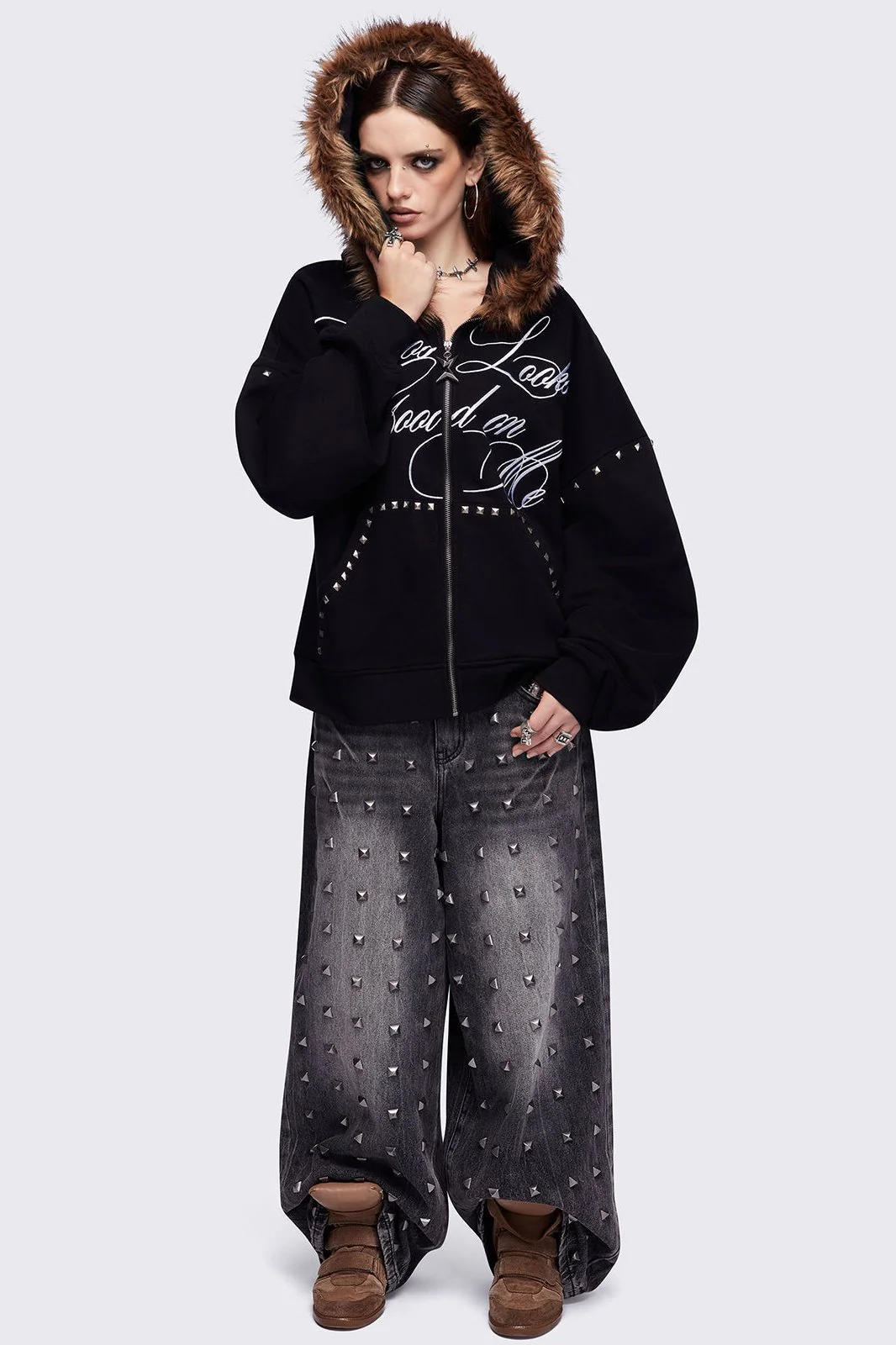 1874-chaotic-self-zip-up-hoodie-5.webp Chaotic Self Zip Up Hoodie