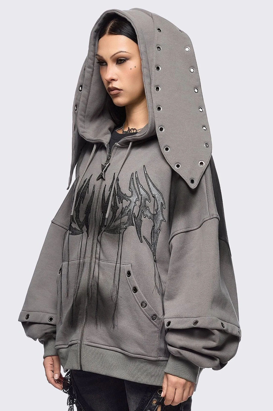 1884-heaven-grey-washed-zip-up-hoodie-4.webp Heaven Grey Washed Zip Up Hoodie