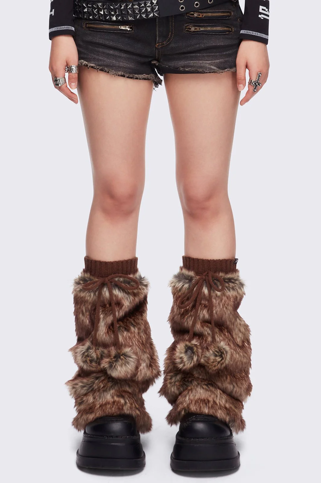 Astra Furry Leg Warmers