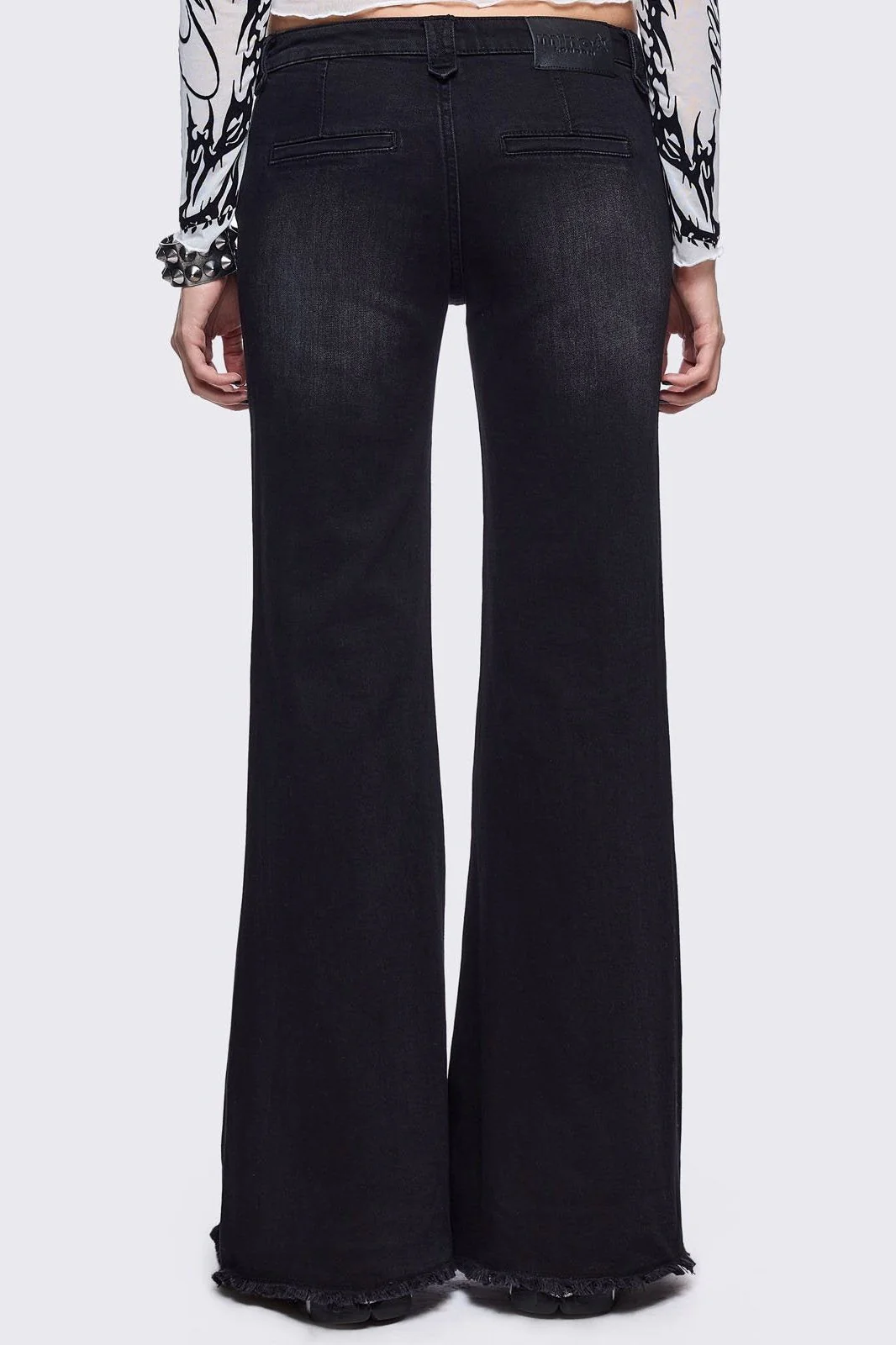 Brooke Black Flared Jeans