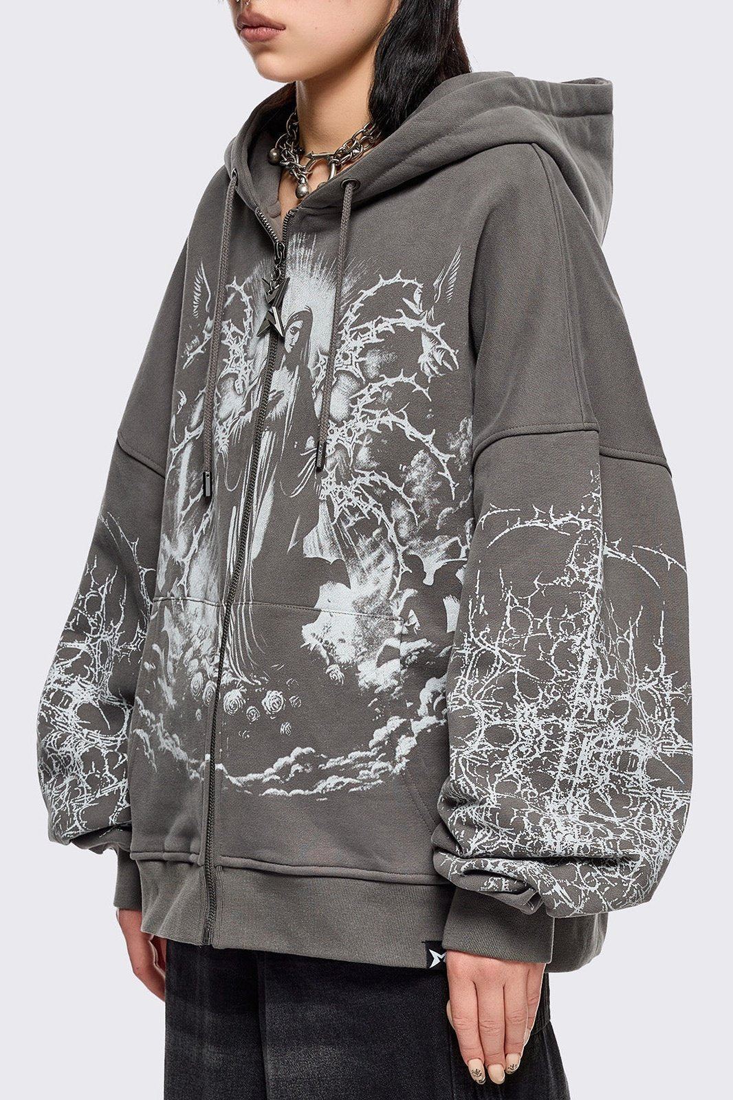 2034-ascension-grey-zip-up-hoodie-2.jpg Ascension Grey Zip Up Hoodie