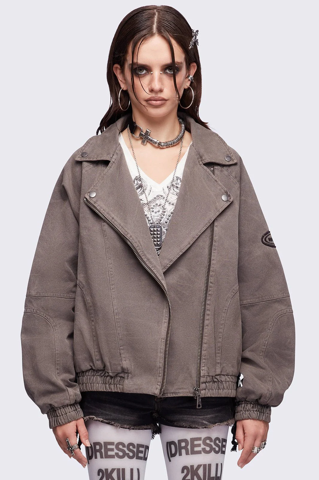 2071-harley-taupe-bomber-jacket-1.webp Harley Taupe Bomber Jacket