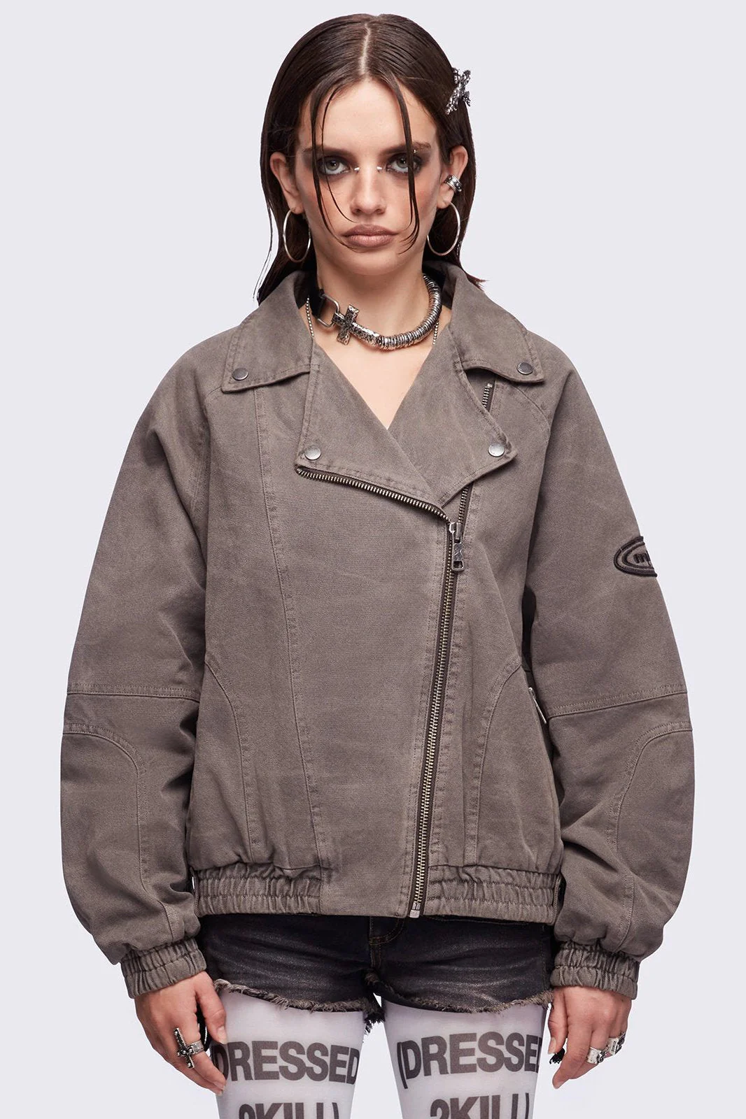 2071-harley-taupe-bomber-jacket-2.webp Harley Taupe Bomber Jacket