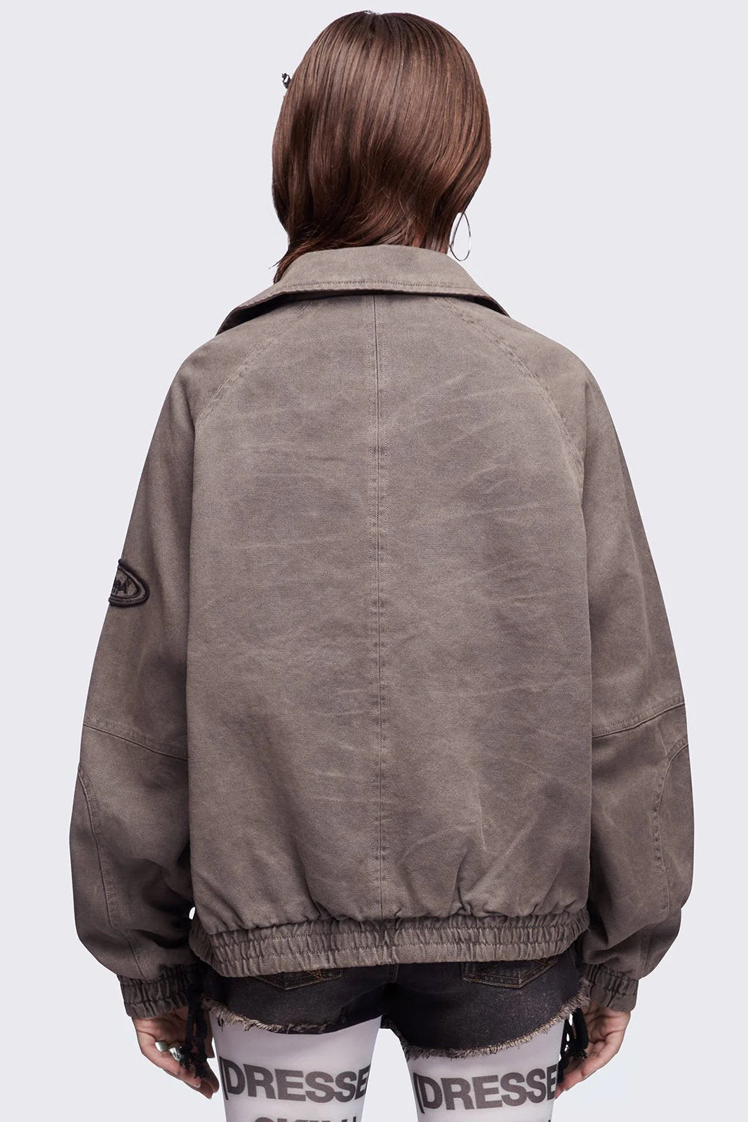 2071-harley-taupe-bomber-jacket-4.webp Harley Taupe Bomber Jacket