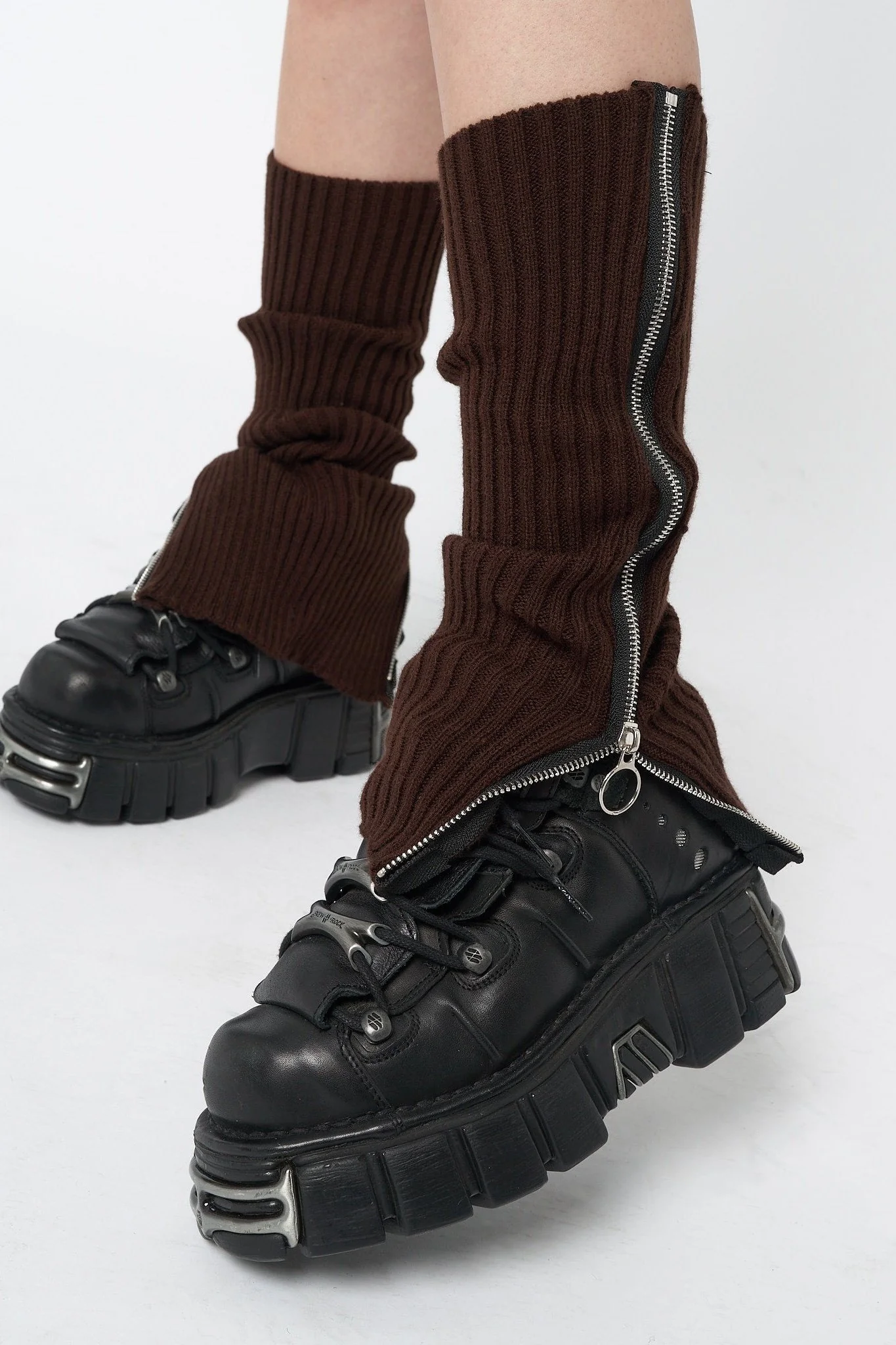 2123-downtown-brown-zip-up-leg-warmers-2.webp Downtown Brown Zip Up Leg Warmers
