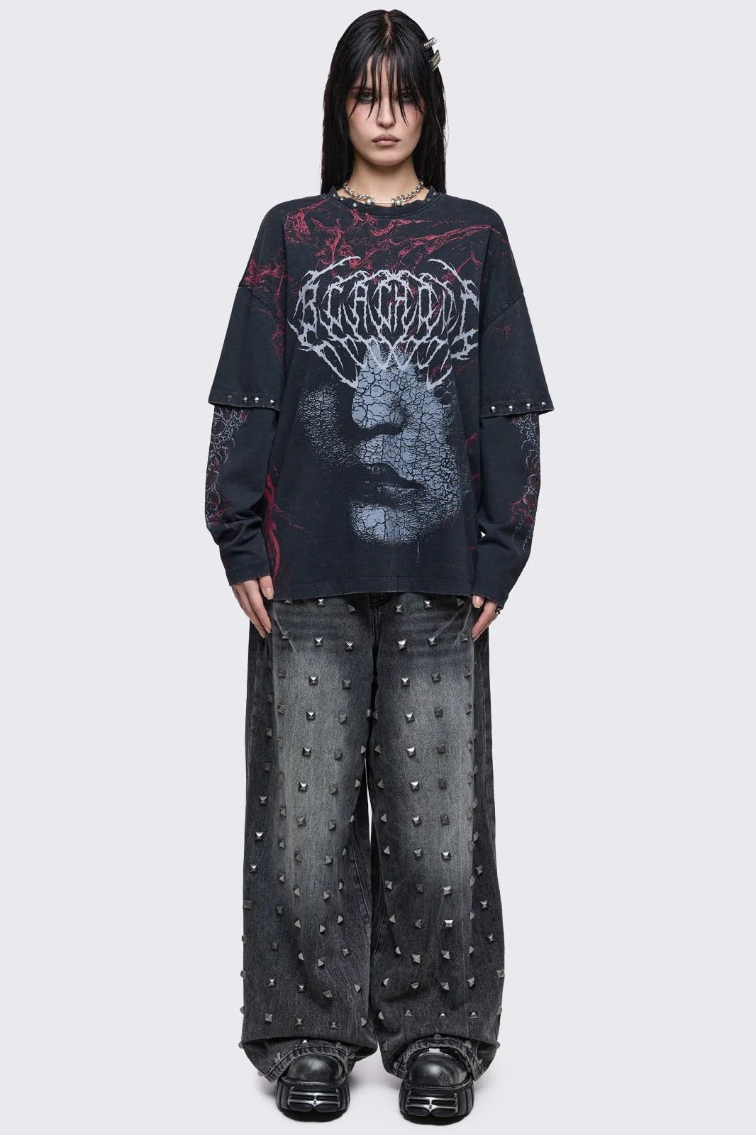 Blind Layered T-Shirt