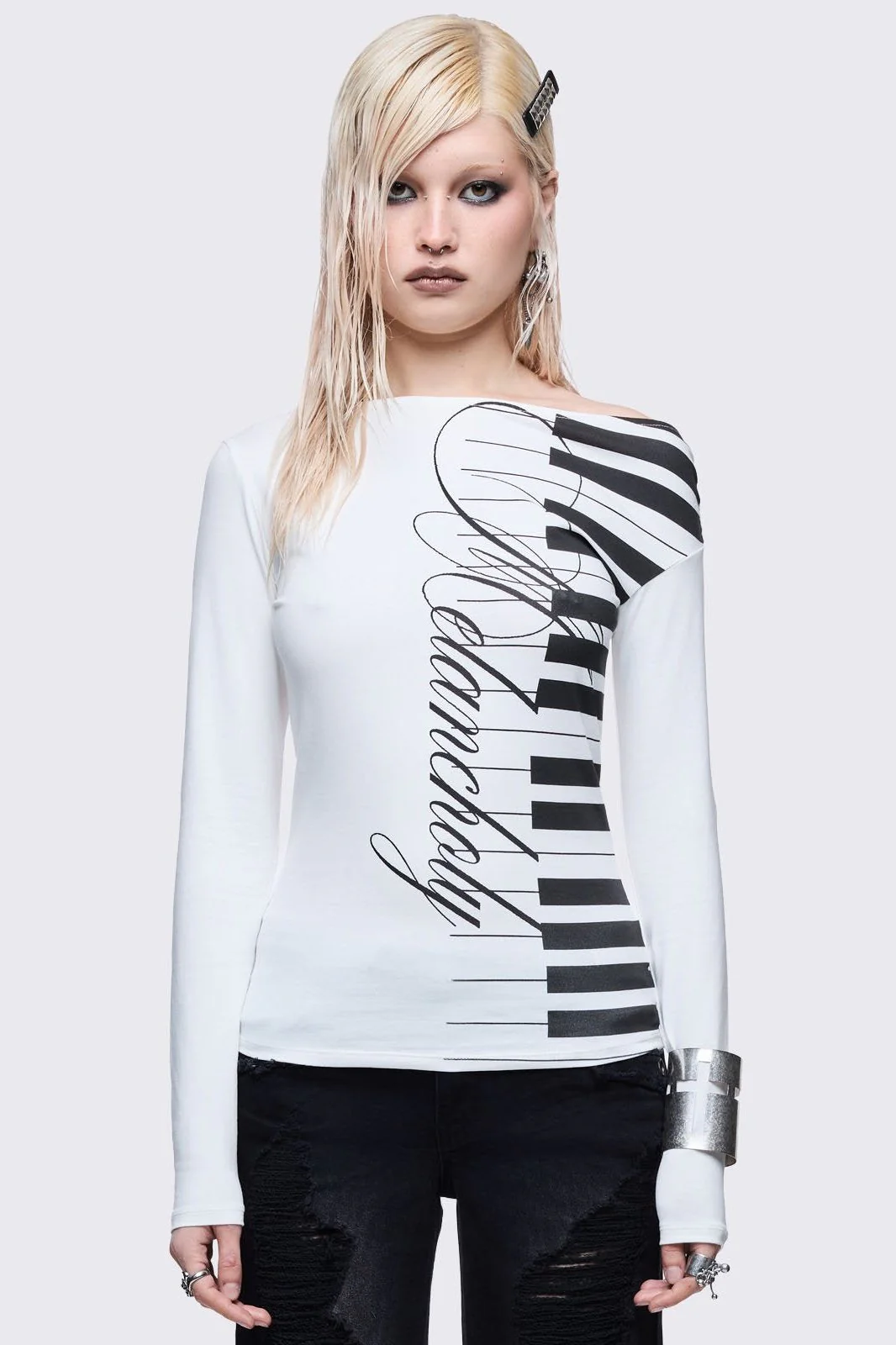 Melancholy Off-Shoulder Top