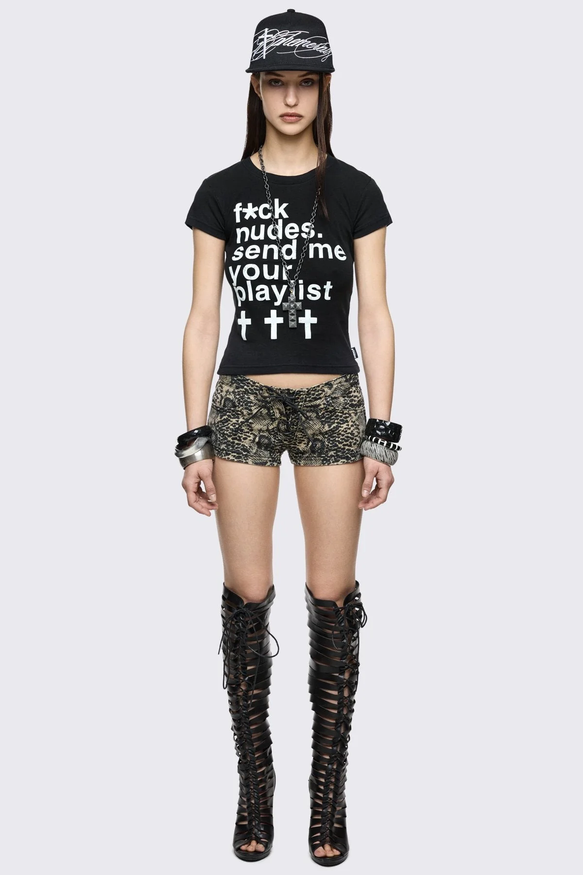 253-send-me-your-playlist-baby-tee-2.webp Send Me Your Playlist Baby Tee