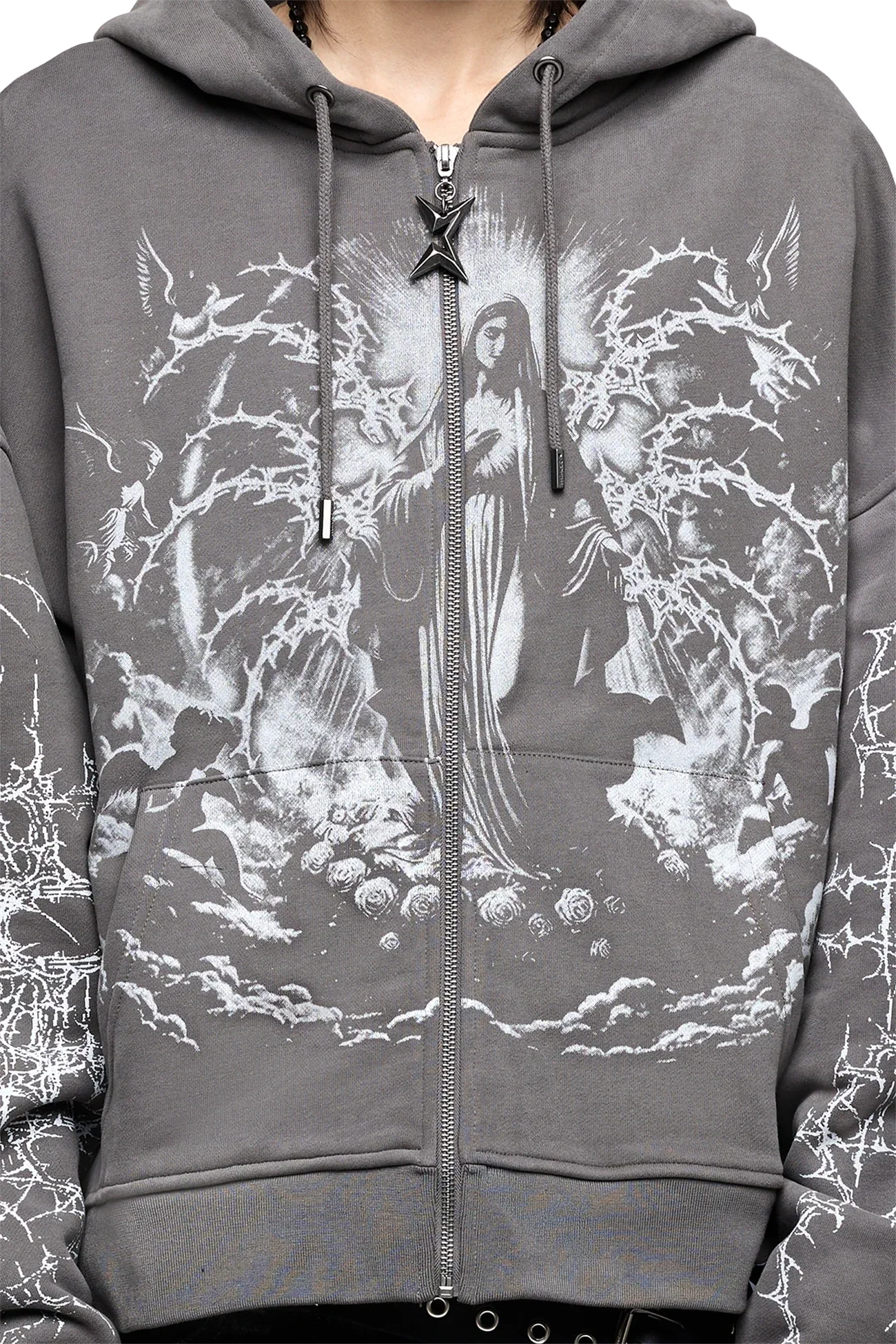 2657-ascension-grey-zip-up-hoodie-4.webp Ascension Grey Zip Up Hoodie