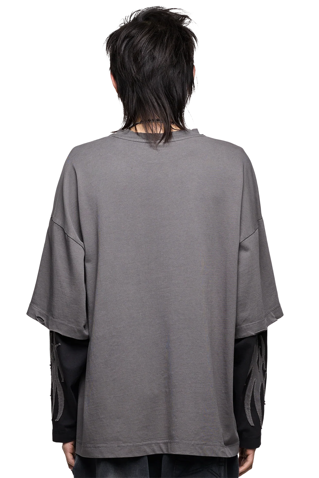 Luvx Grey Layered T-Shirt