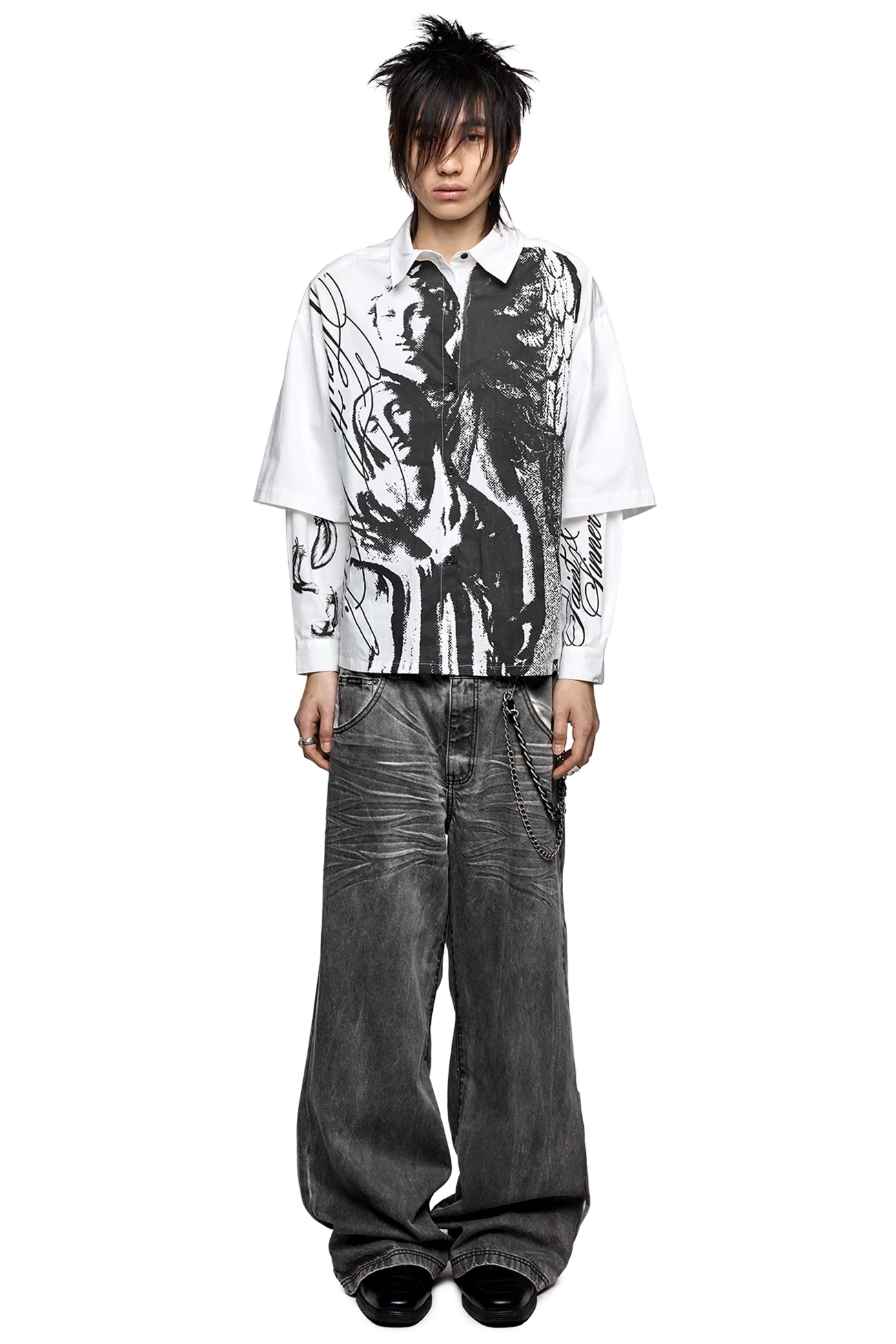 Faith & Sin Layered Shirt