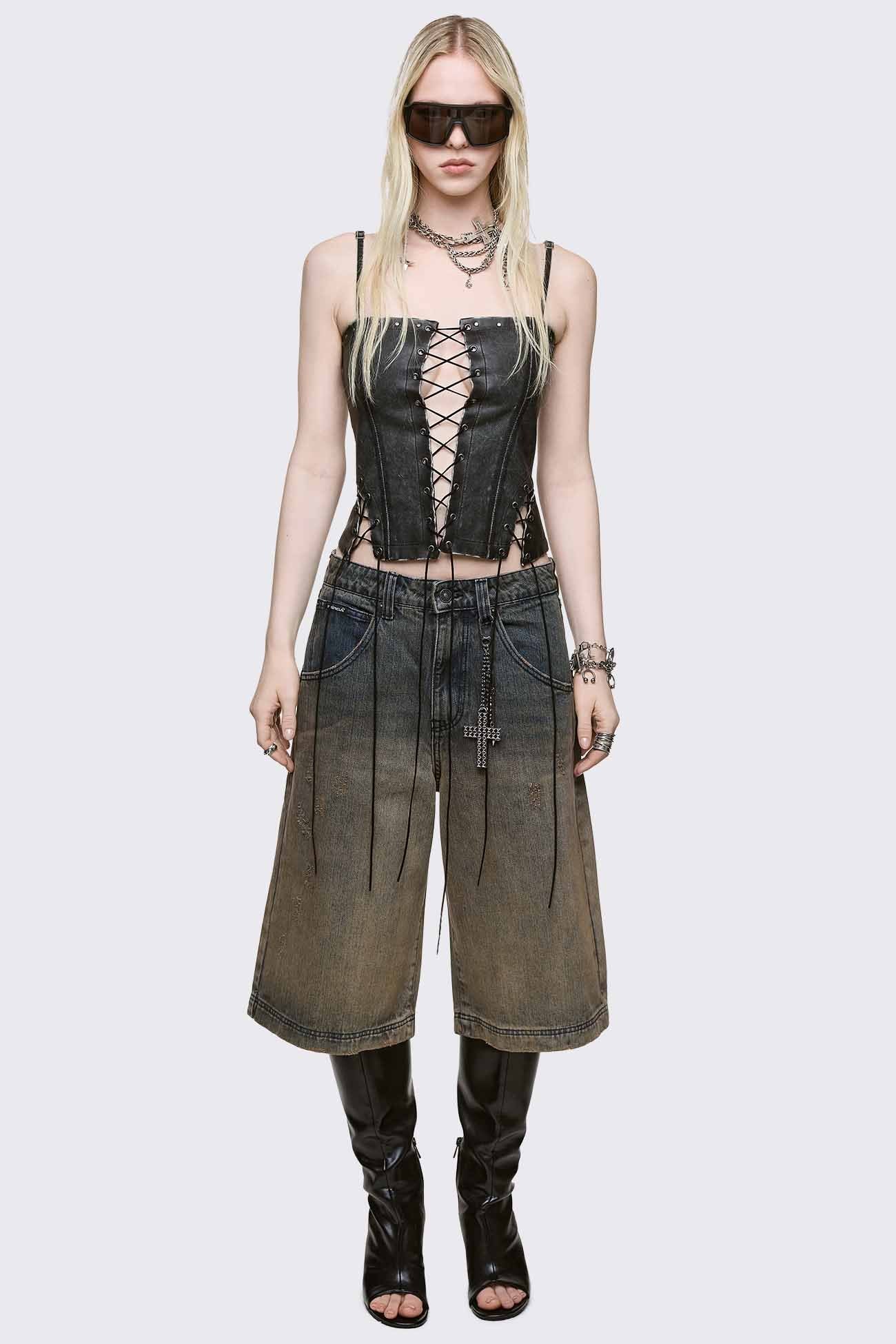 286-jessie-vegan-leather-corset-top-2.jpg Jessie Vegan Leather Corset Top