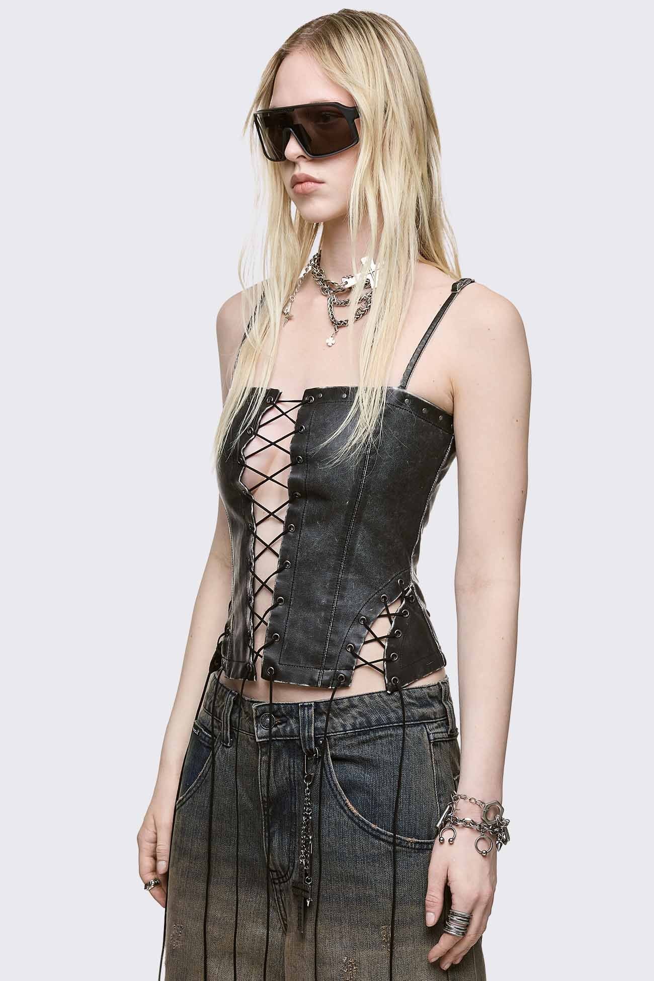 286-jessie-vegan-leather-corset-top-6.jpg Jessie Vegan Leather Corset Top