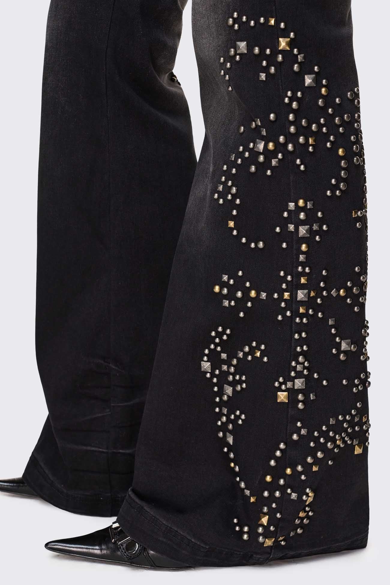 396-brielle-studded-flared-jeans-5.jpg Brielle Studded Flared Jeans