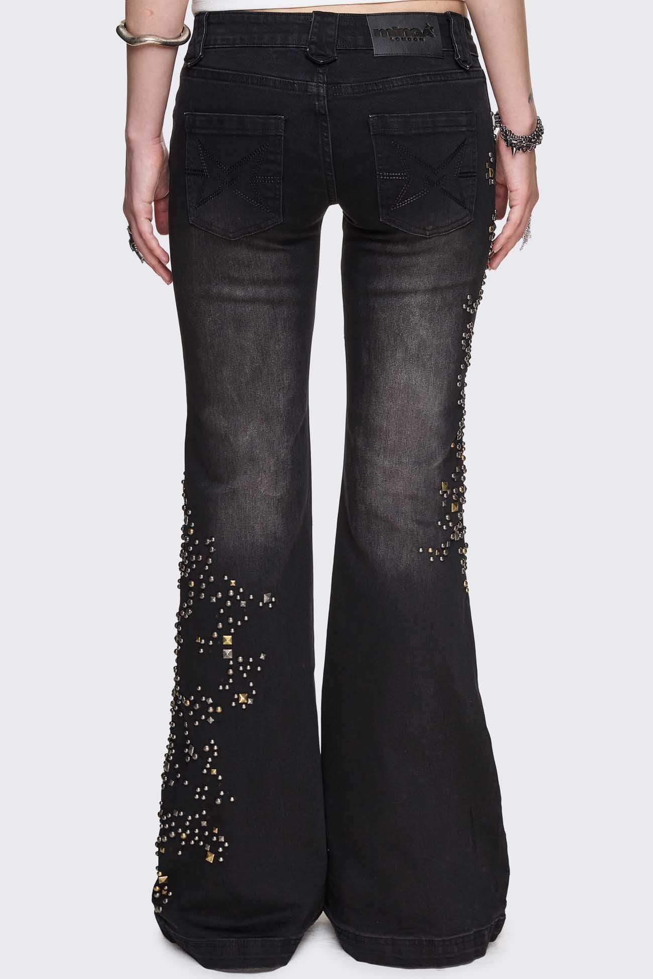 396-brielle-studded-flared-jeans-7.jpg Brielle Studded Flared Jeans