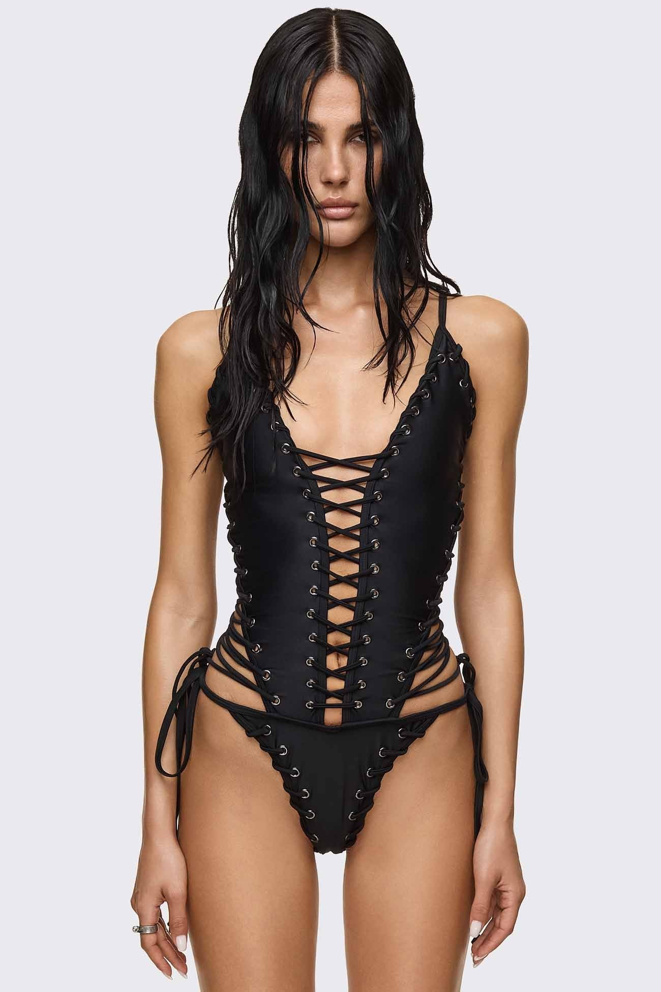 441-bad-decisions-lace-up-swimsuit-1.jpg Bad Decisions Lace-up Swimsuit