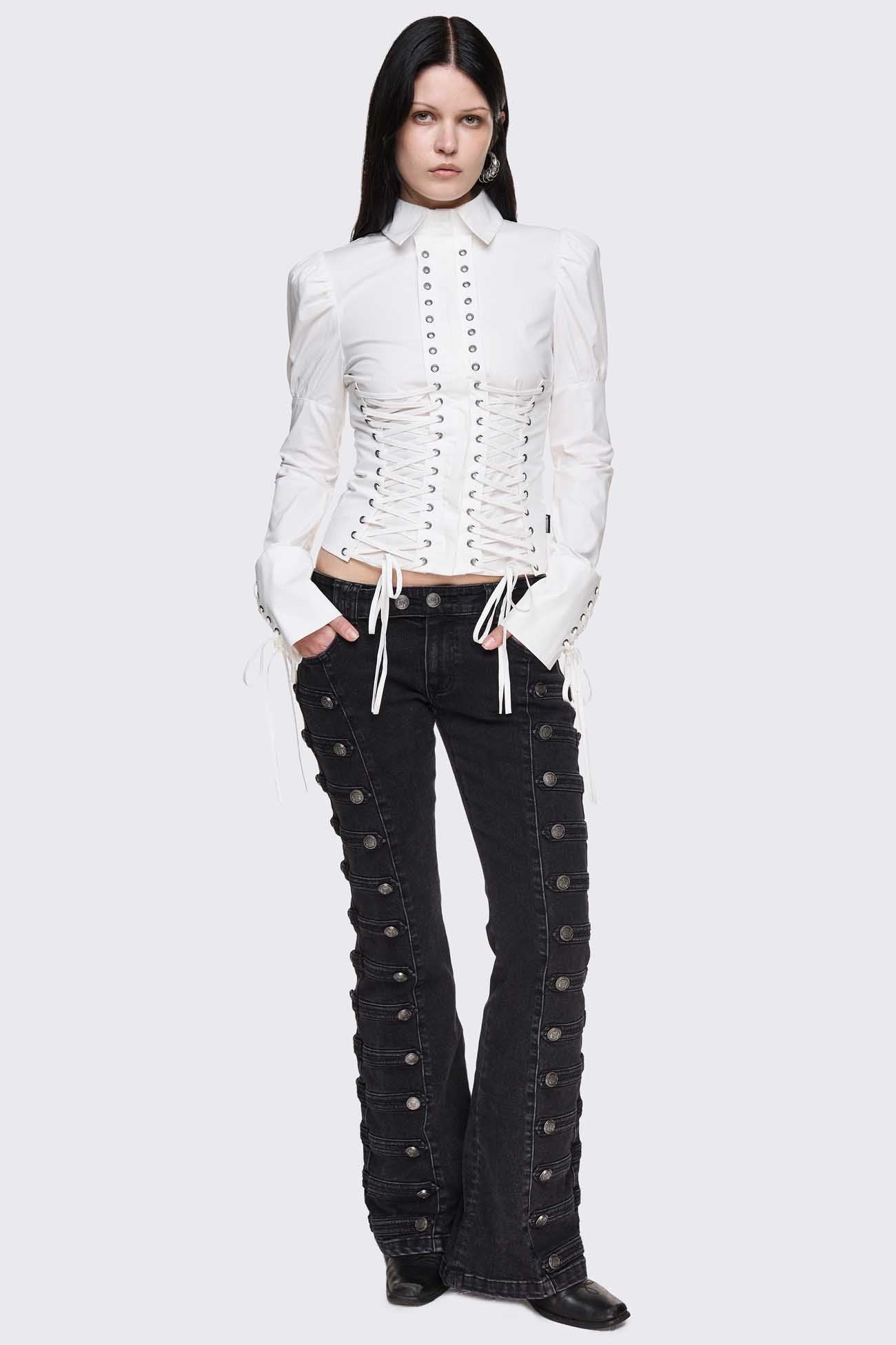 569-lithium-lace-up-top-4.jpg Lithium Lace-Up Top