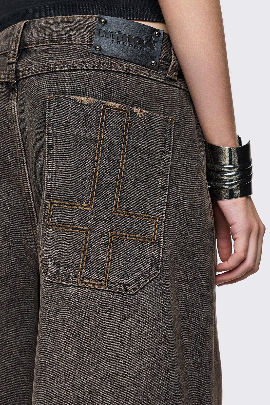 659-brown-washed-jorts-6.jpg Brown Washed Jorts