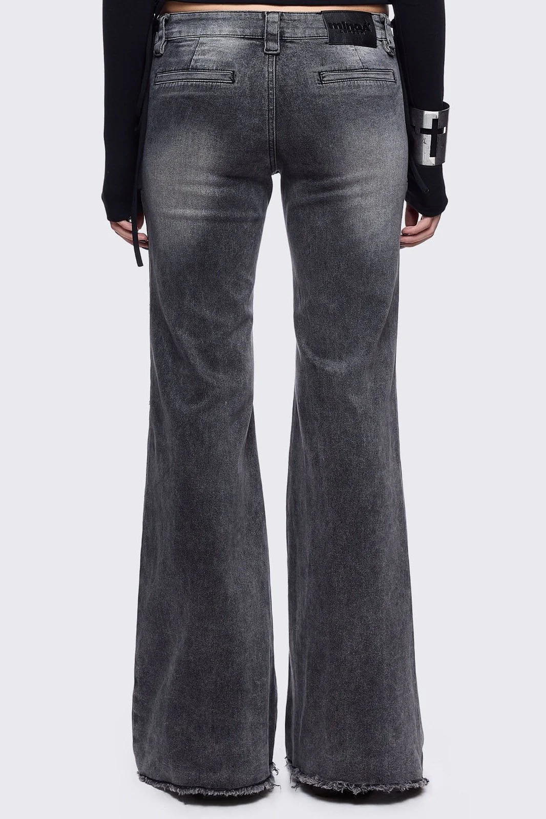 732-gia-grey-belted-flared-jeans-4.webp Gia Grey Belted Flared Jeans