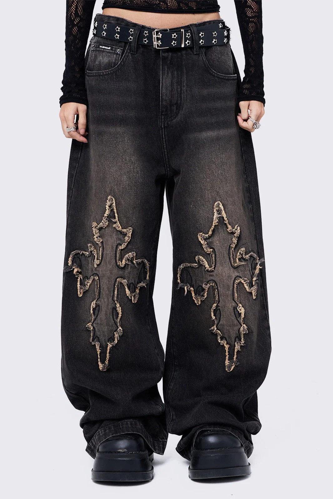 Cryptocross Baggy Jeans